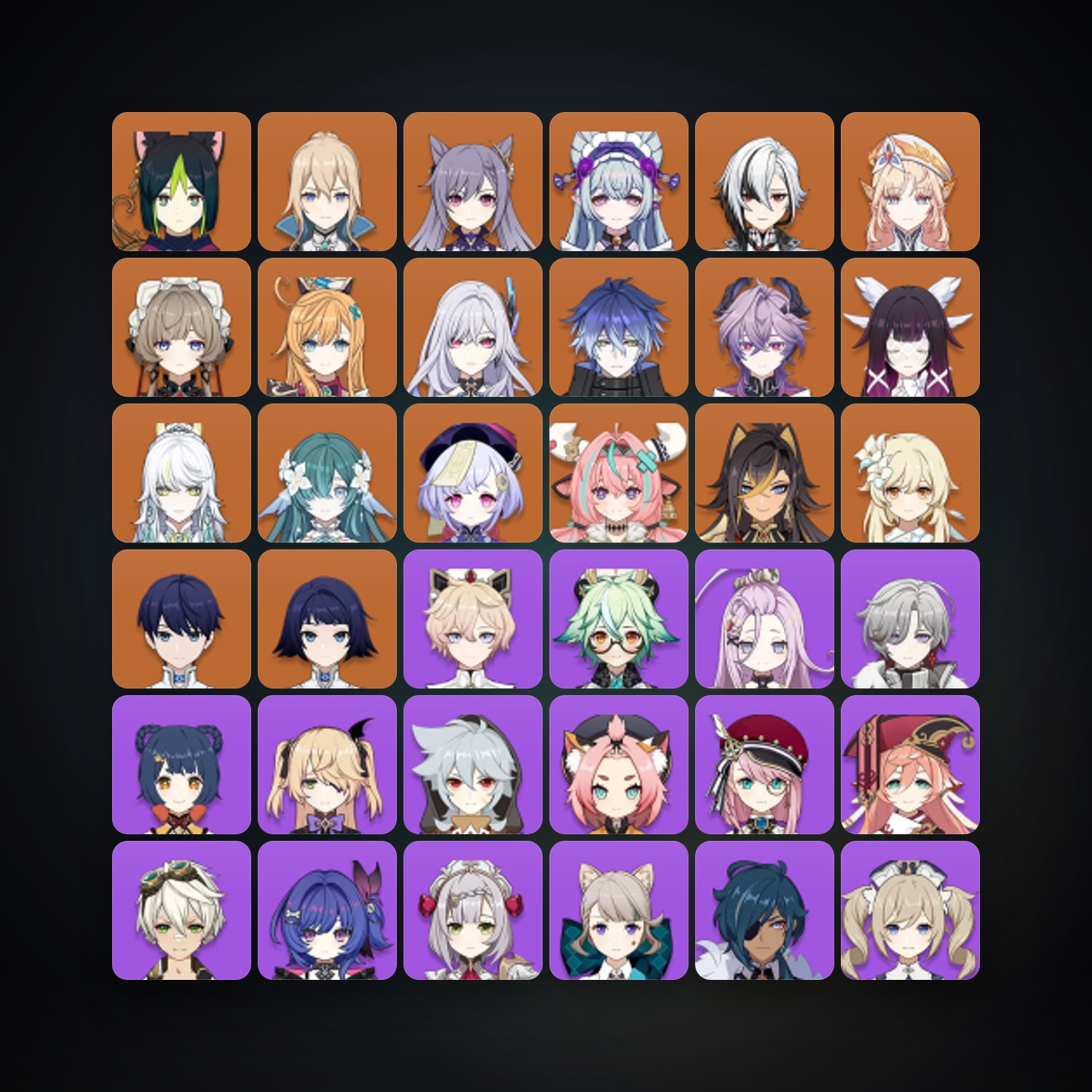 Genshin Impact | AR 59 | 61 Chars | 17× 5★ — Genshin / miHoYo Account — HabibiAccounts