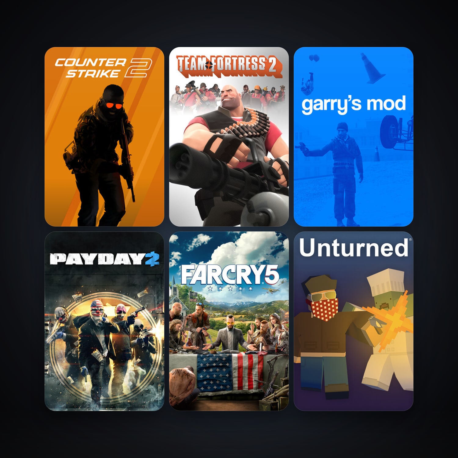 Counter-Strike + Half-Life 2, 78 games, Steam 19, clean — HabibiAccounts