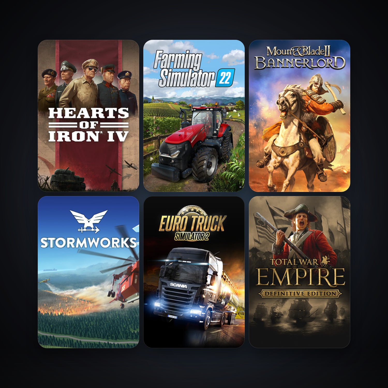 Free CS2 (No Prime) + Empire: Total War, 54 games, clean — HabibiAccounts