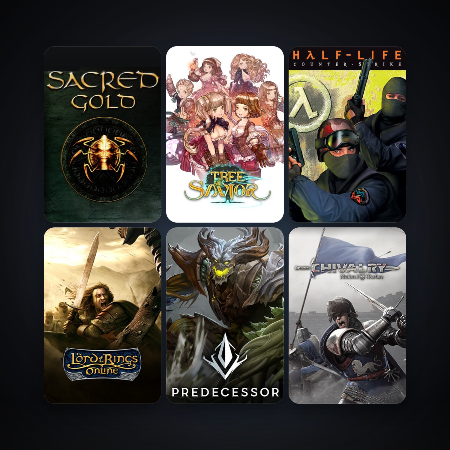 Counter-Strike + Sacred Gold, 15 games, clean — HabibiAccounts