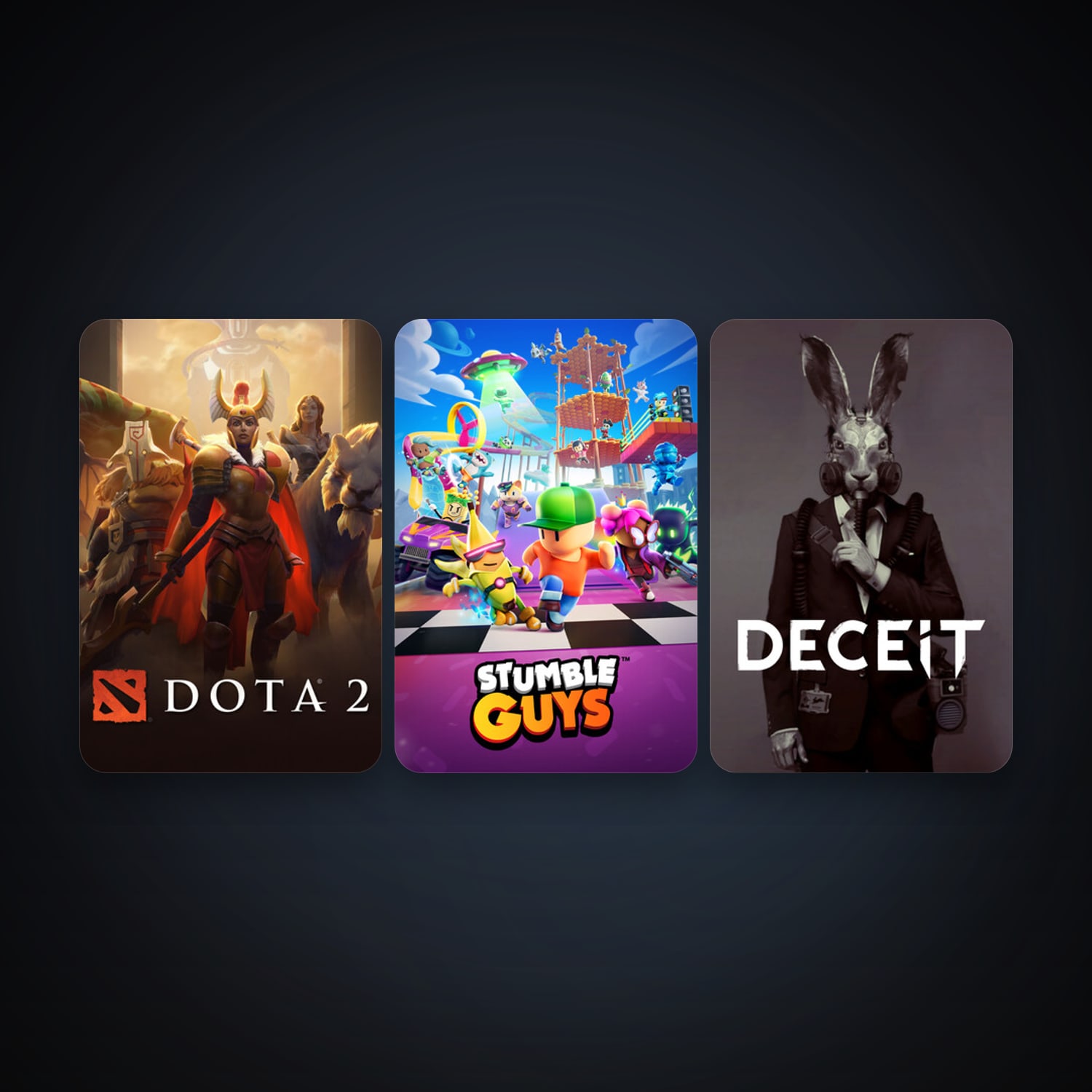 Dota 2 + Deceit, 7 games, clean — HabibiAccounts