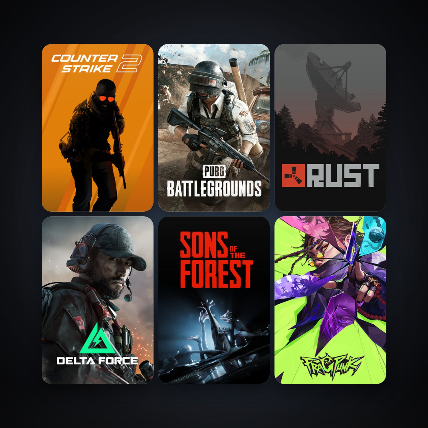 CS2 Prime + Rust, 22 games, clean — HabibiAccounts