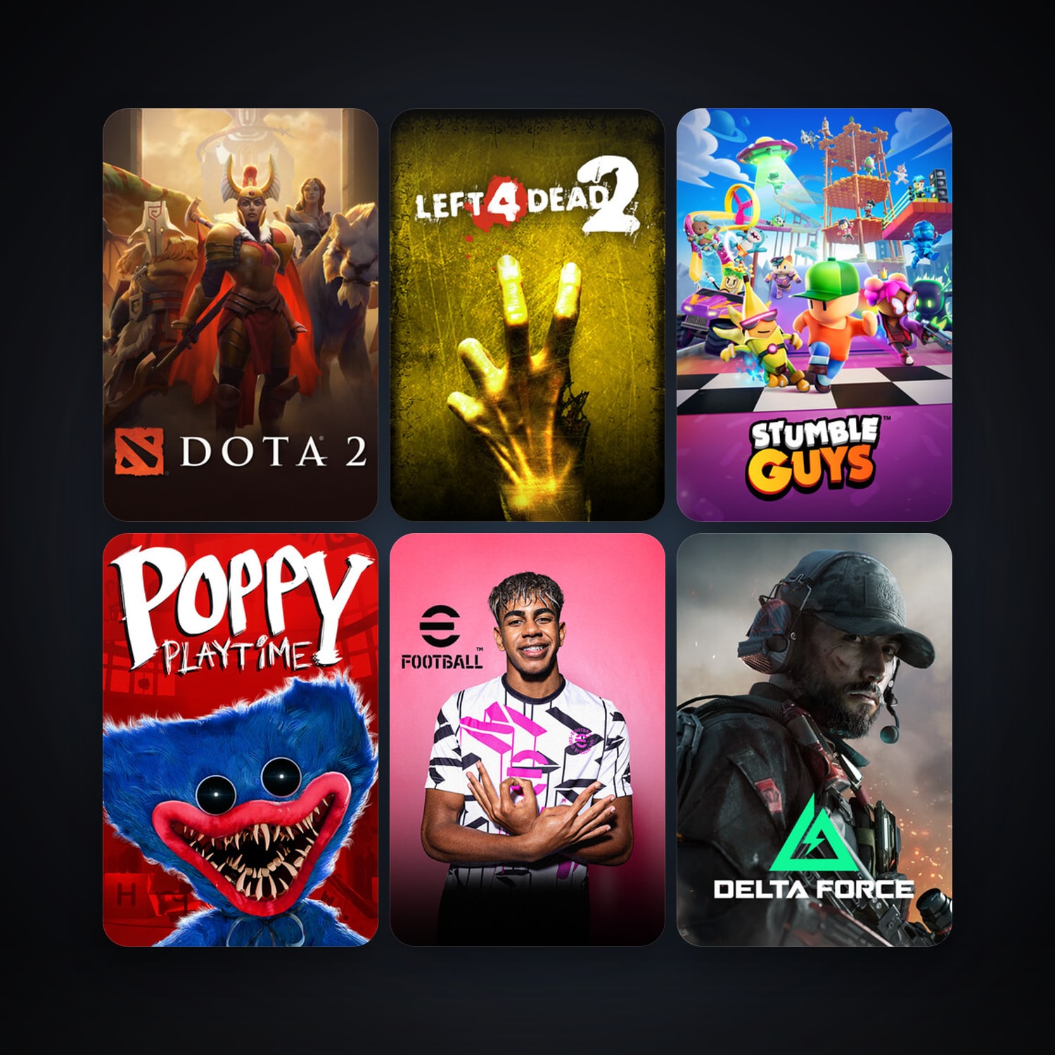 Left 4 Dead 2 + Dota 2, 16 games, clean — HabibiAccounts