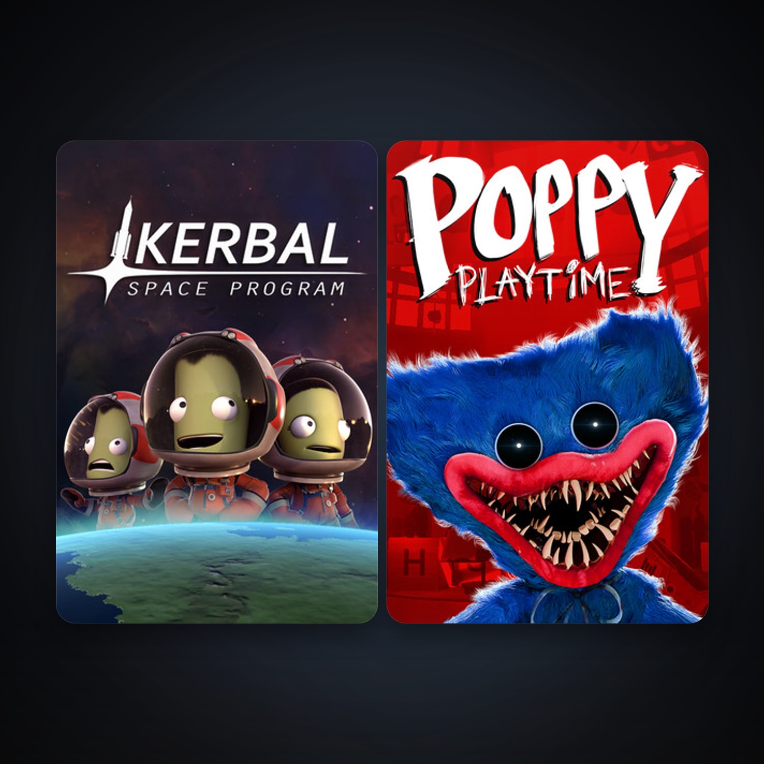 Kerbal Space Program + Poppy Playtime, 5 games, clean — HabibiAccounts