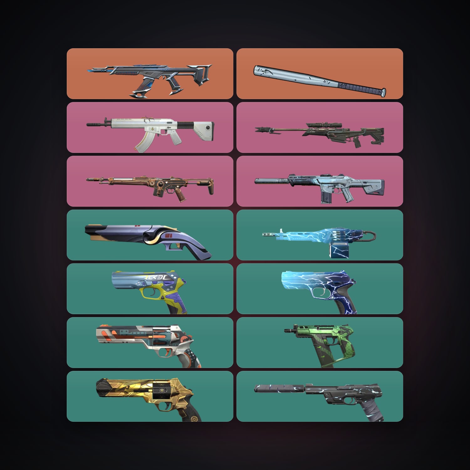 EU Silver 2 locker — 1 knives, 14 skins, lvl 192 — HabibiAccounts