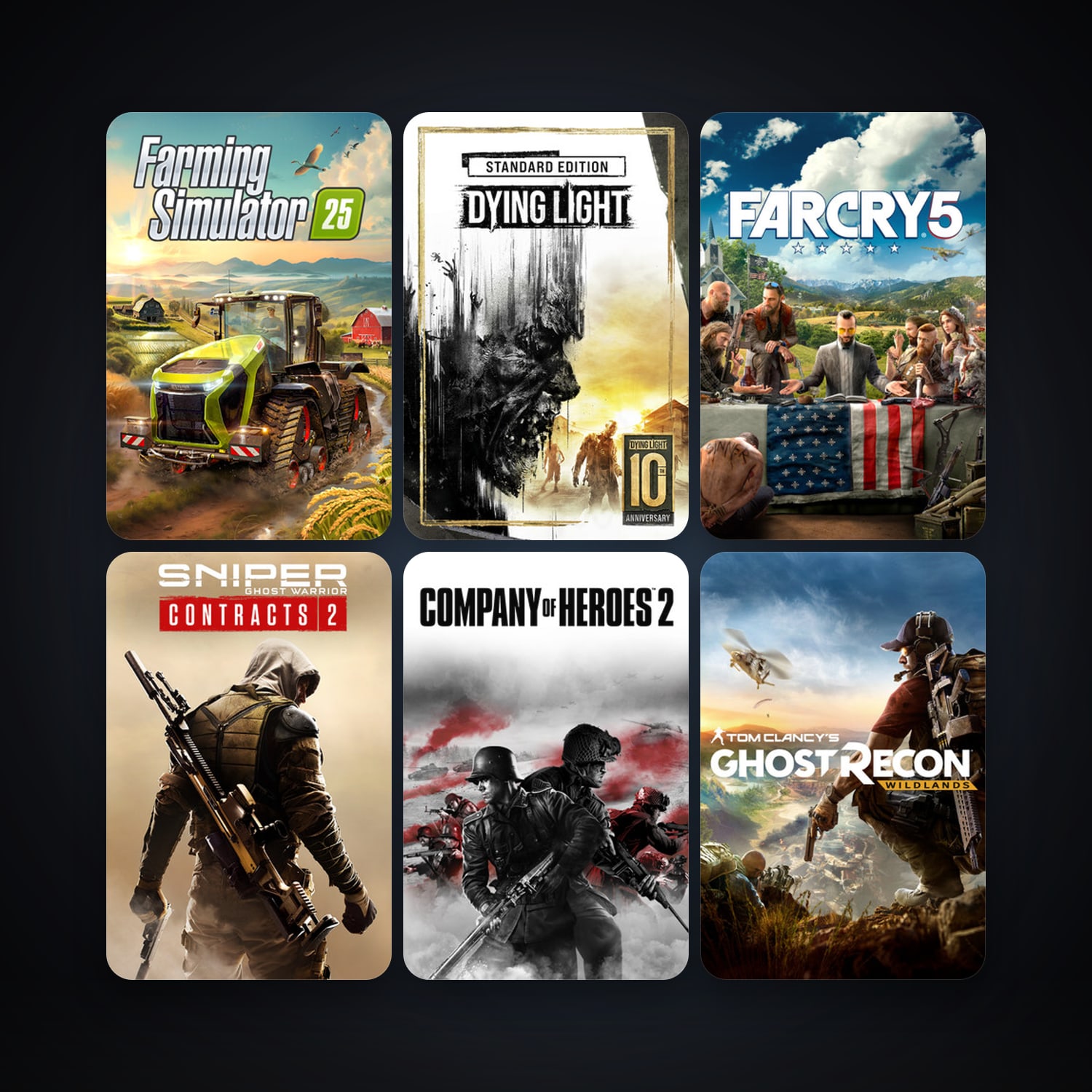 Next Car Game: Wreckfest + Company of Heroes 2, 9 games, clean — HabibiAccounts
