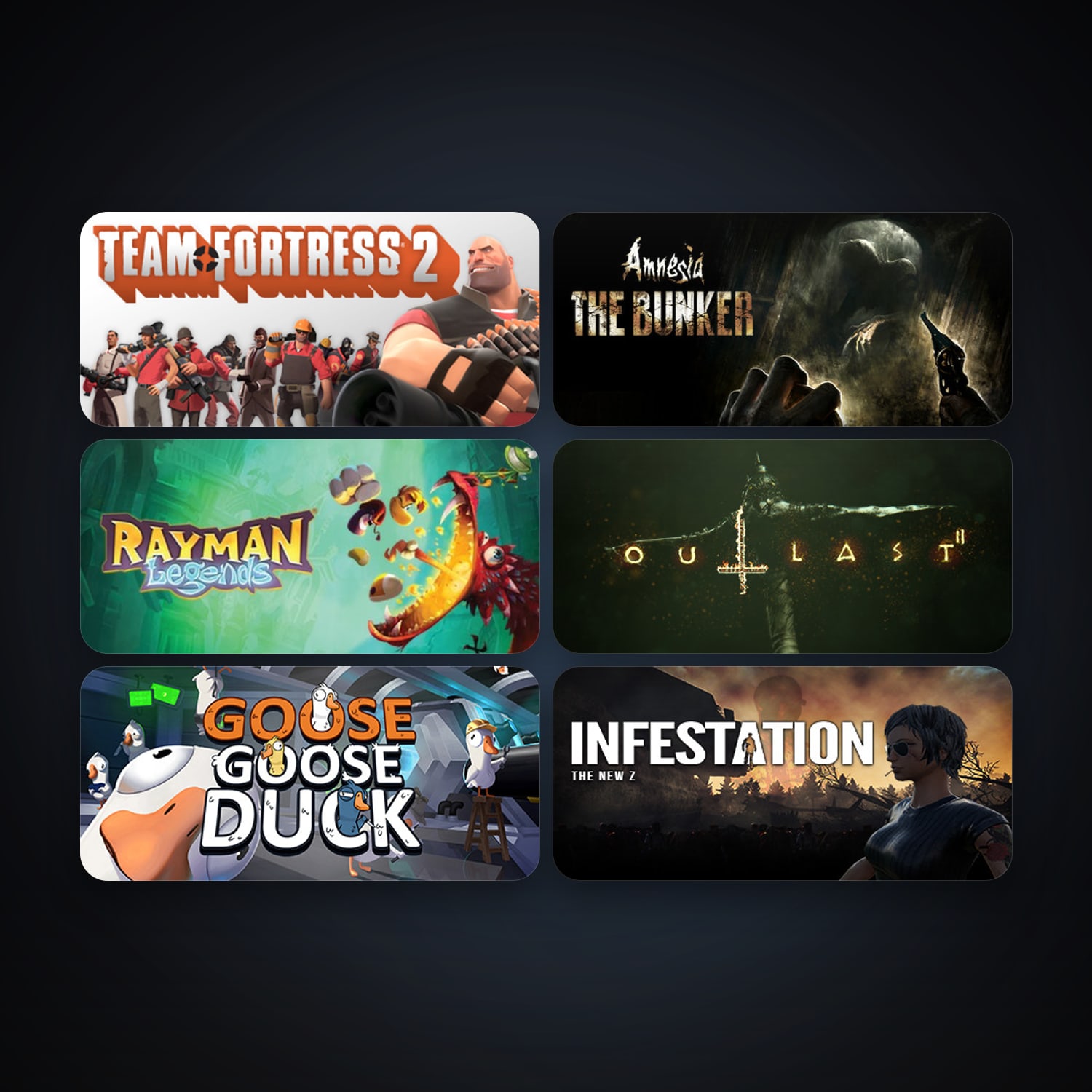 Team Fortress 2 + Free CS2 (No Prime), 8 games, clean — HabibiAccounts
