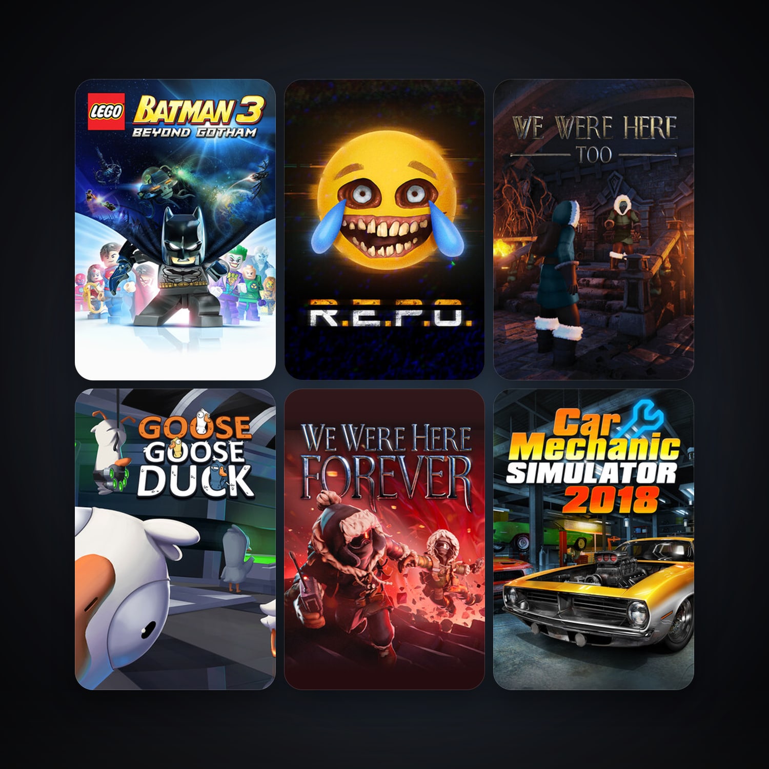 Injustice: Gods Among Us Ultimate Edition + LEGO Batman 3: Beyond Gotham, 14 games, clean — HabibiAccounts