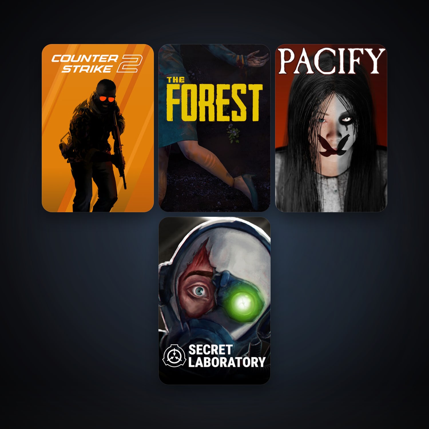 CS2 Prime + The Forest, 6 games, clean — HabibiAccounts