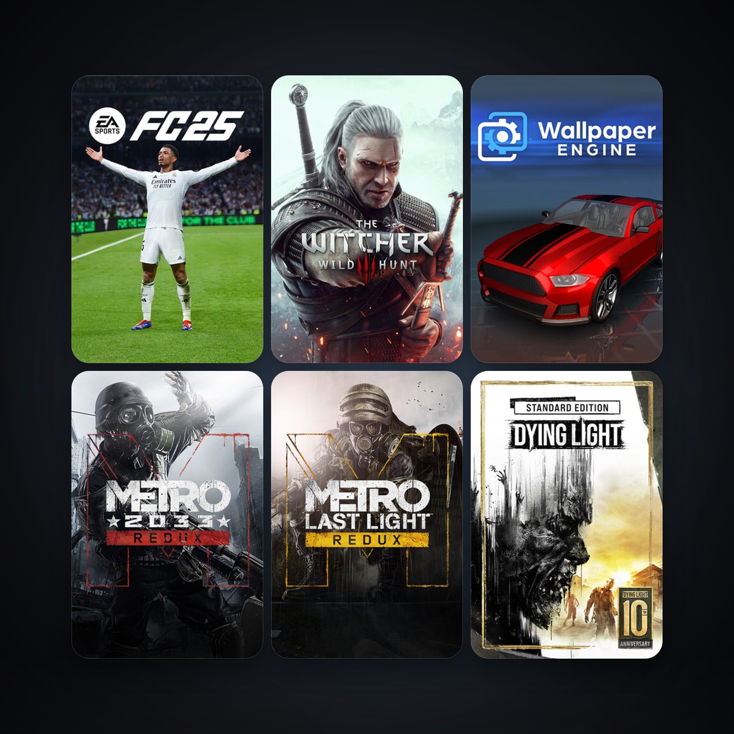 Left 4 Dead 2 + Dying Light, 19 games, clean — HabibiAccounts