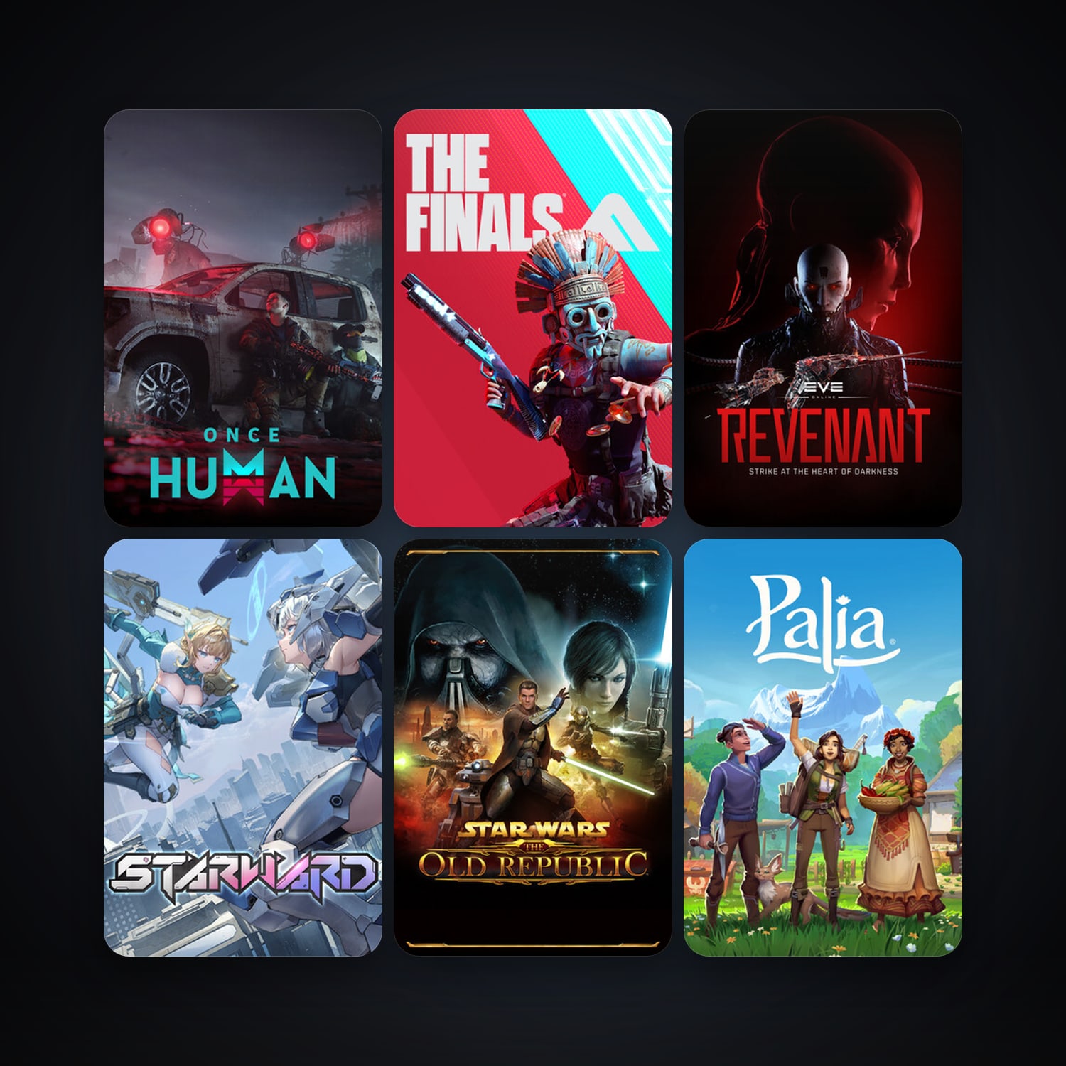 EVE Online + STAR WARS: The Old Republic, 11 games, clean — HabibiAccounts