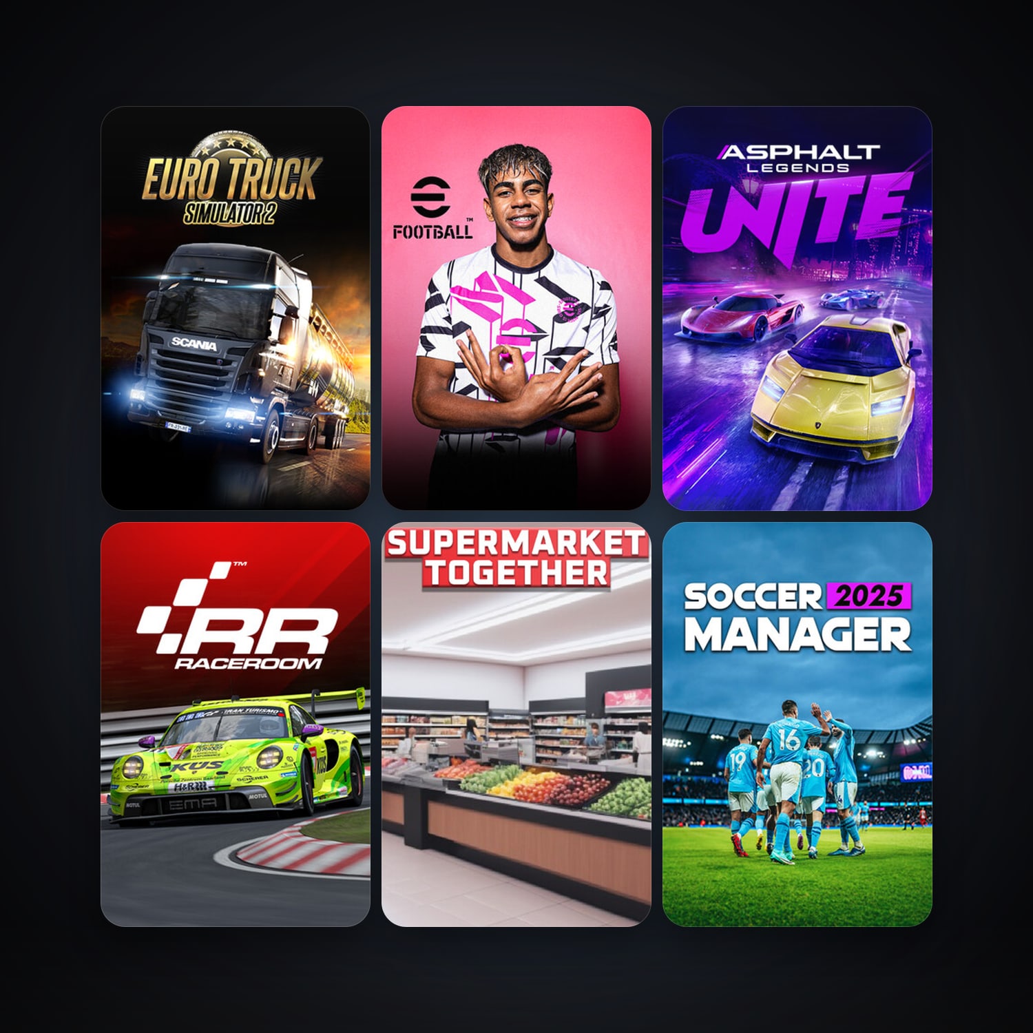 RaceRoom Racing Experience + DCS World Steam Edition, 16 games, clean — HabibiAccounts