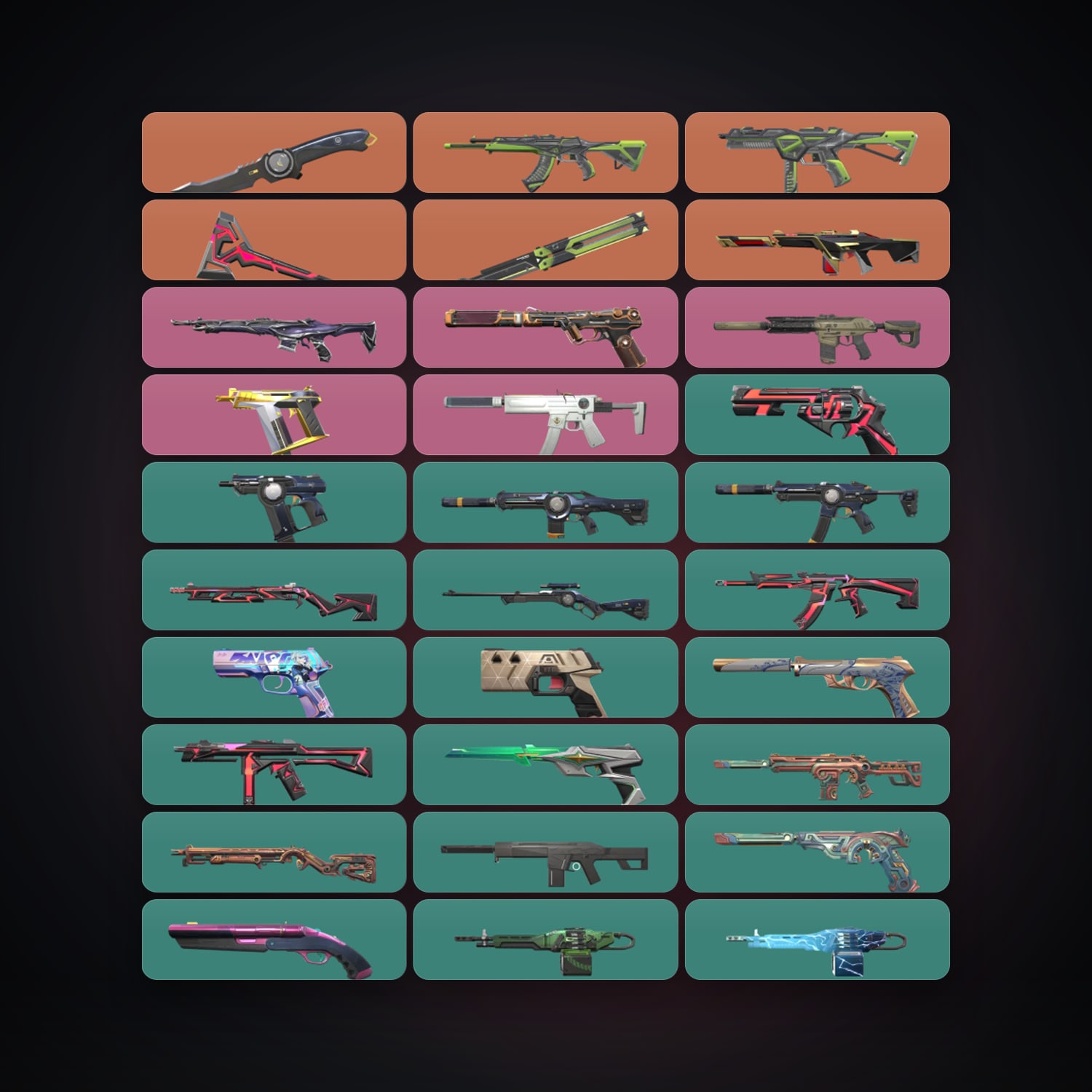 EU Silver 2 locker — 3 knives, 71 skins, lvl 381 · 262624196 — HabibiAccounts