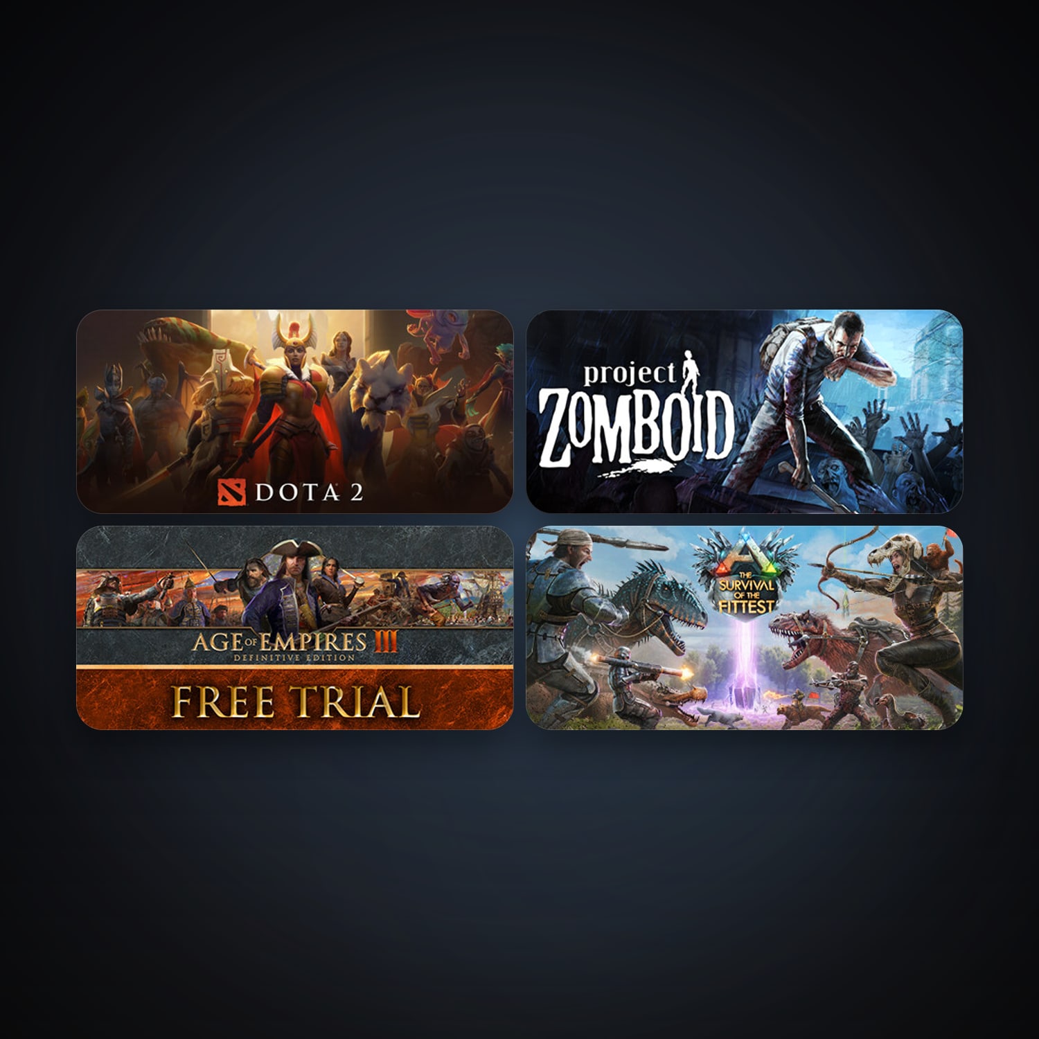 Dota 2 + Free CS2 (No Prime), 7 games, clean — HabibiAccounts