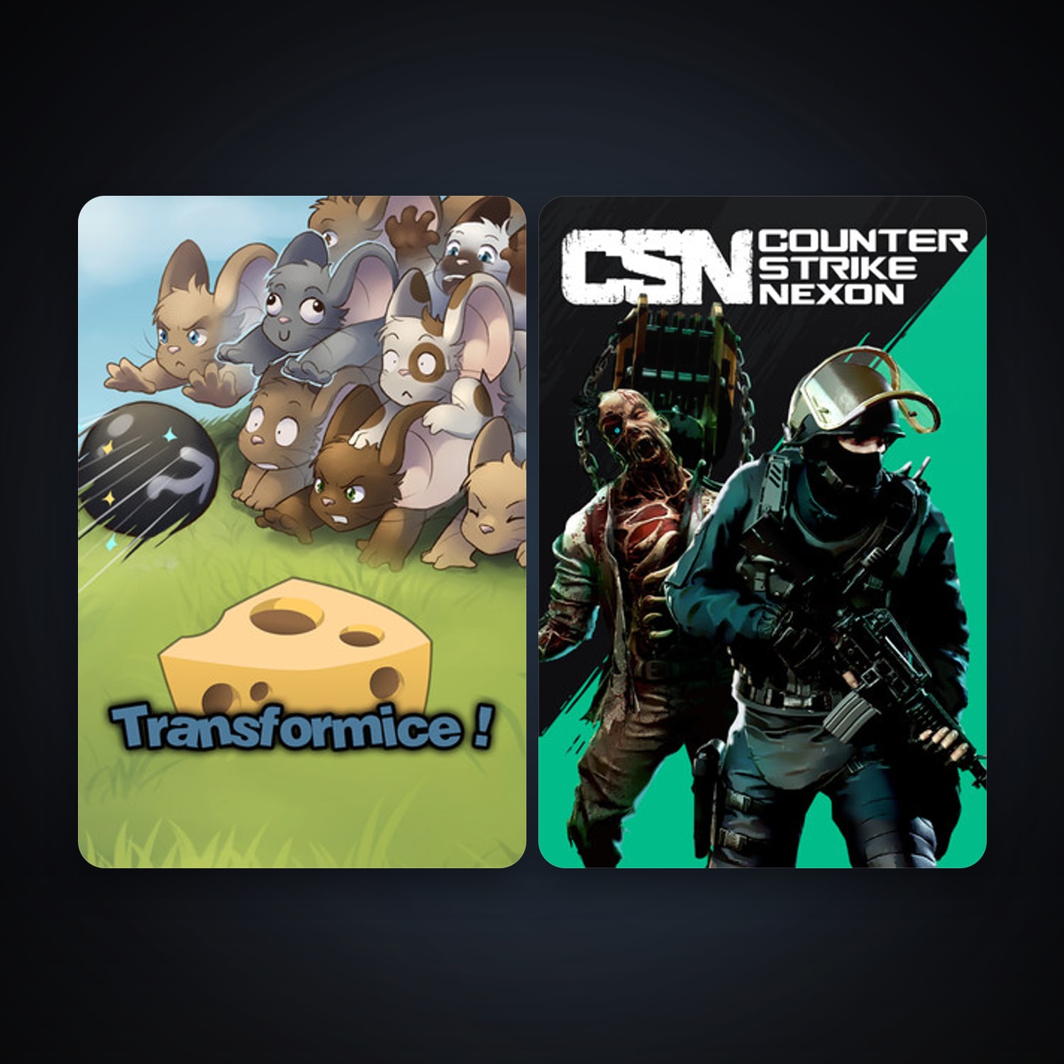 Counter-Strike Nexon: Studio + Transformice, 2 games, clean — HabibiAccounts