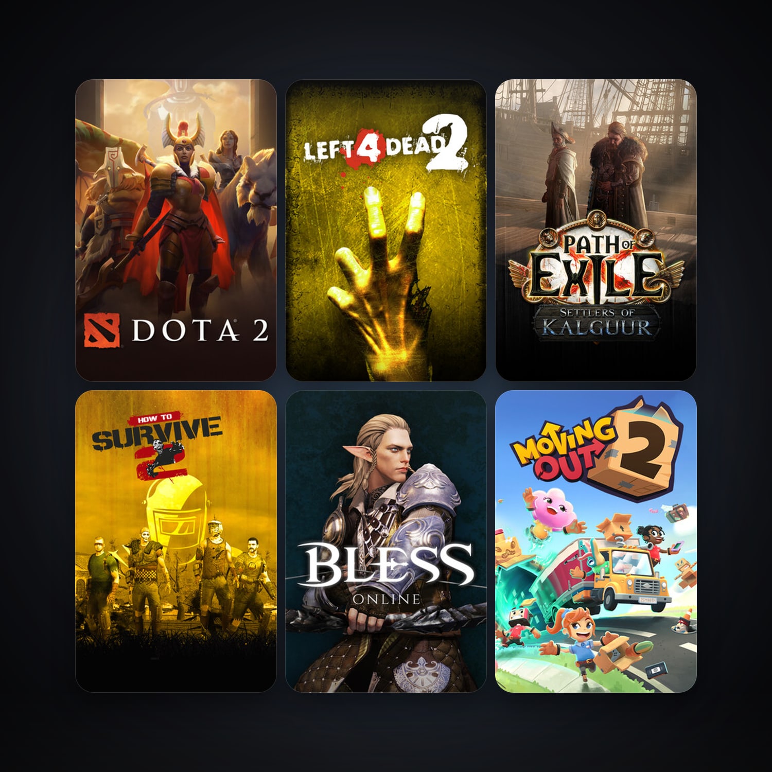 Left 4 Dead 2 + Dota 2, 81 games, Steam 10, clean — HabibiAccounts