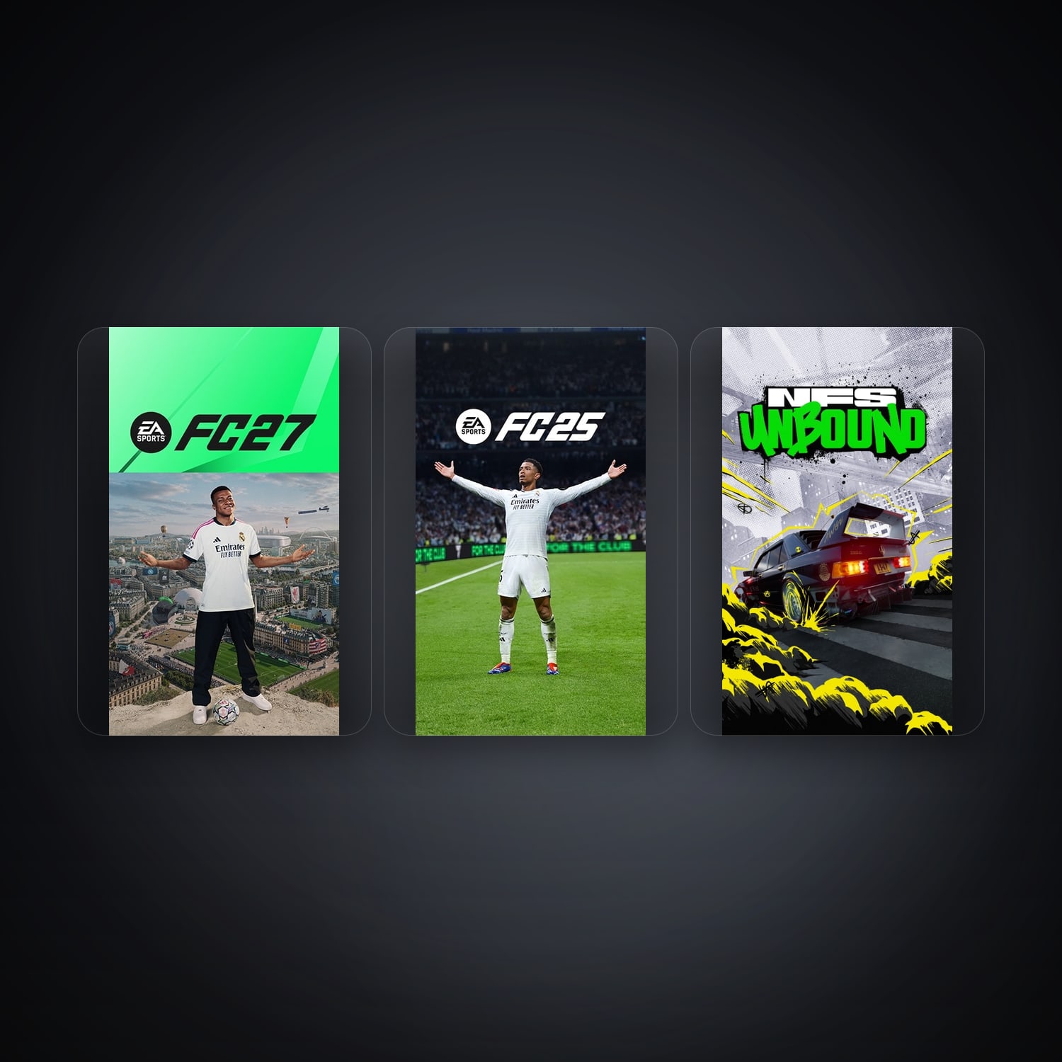 EA EA Sports FC 27 + EA Sports FC 25 — BY — 5 games — HabibiAccounts