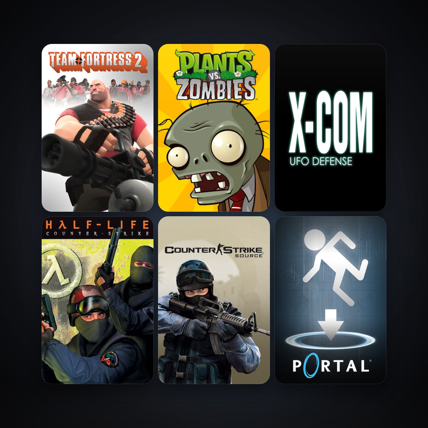 Counter-Strike + Team Fortress Classic, 20 games, Steam 11, clean — HabibiAccounts