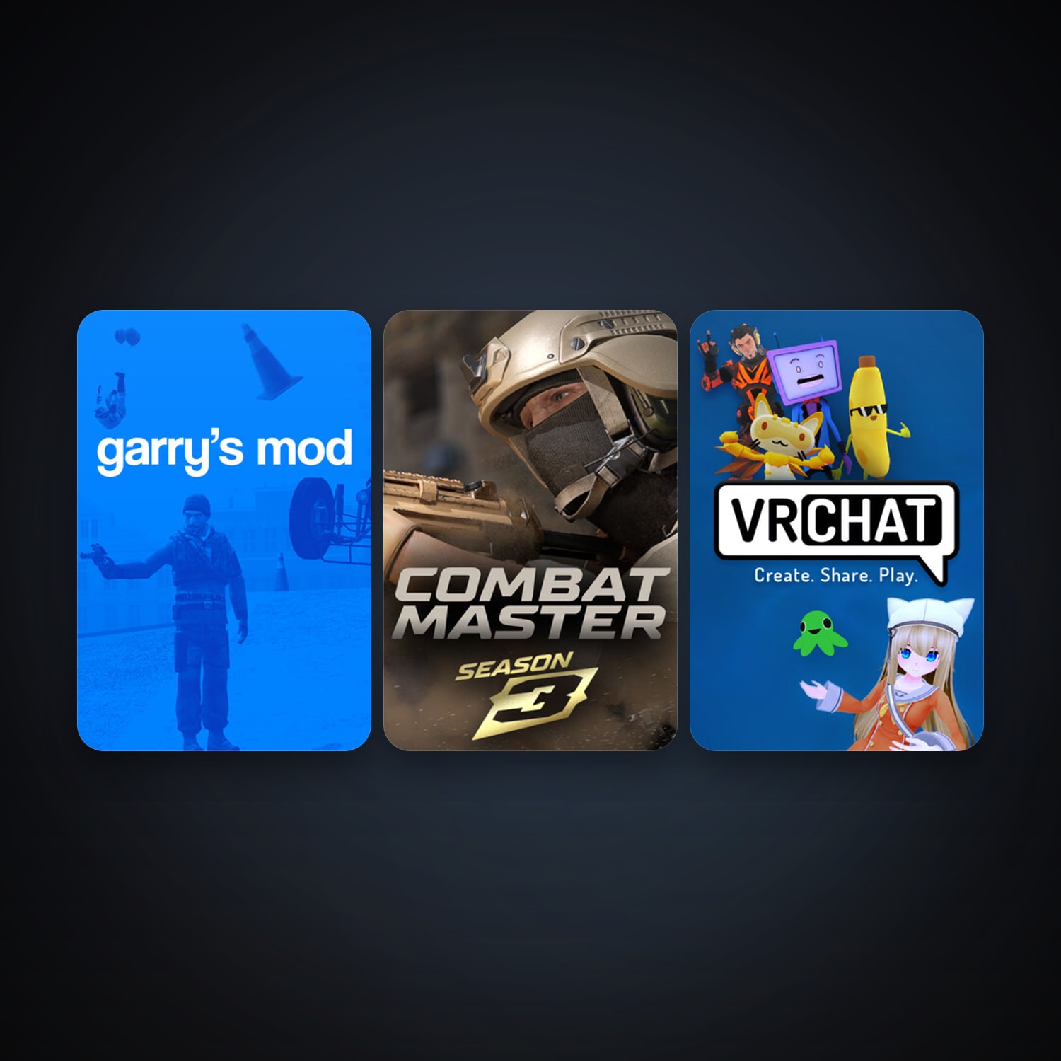 Garry's Mod + VRChat, 9 games, clean — HabibiAccounts