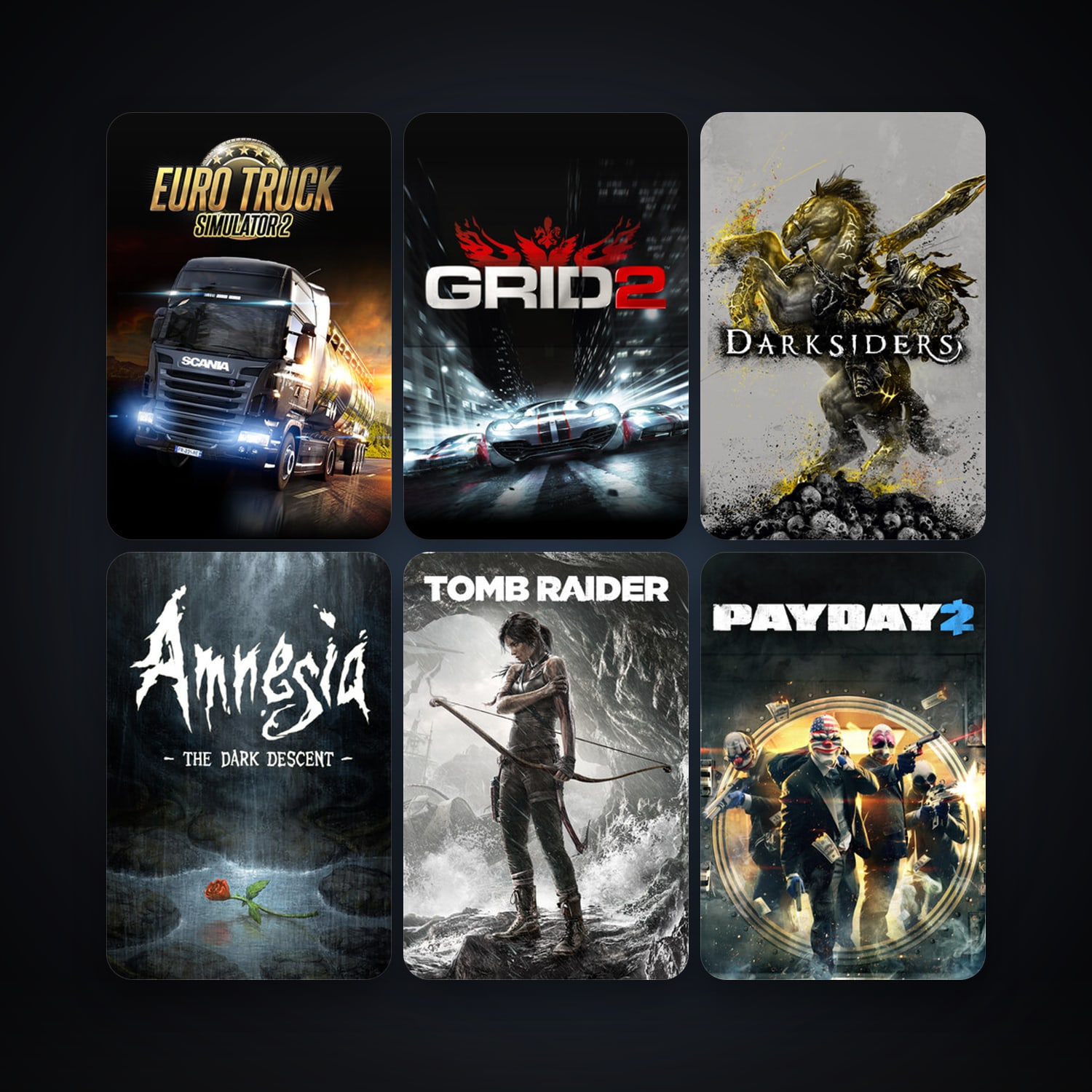 Free CS2 (No Prime) + GRID 2, 16 games, clean — HabibiAccounts