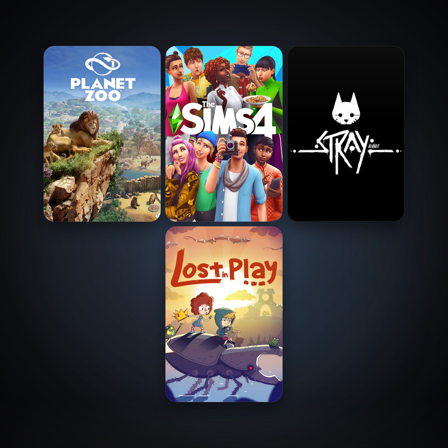 Planet Coaster + Planet Zoo, 13 games, clean — HabibiAccounts