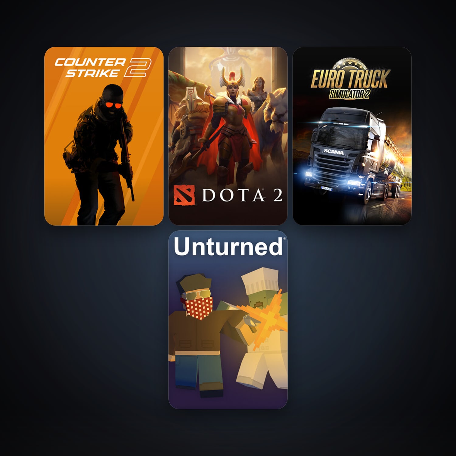 Dota 2 + CS2 Prime, 9 games, clean — HabibiAccounts