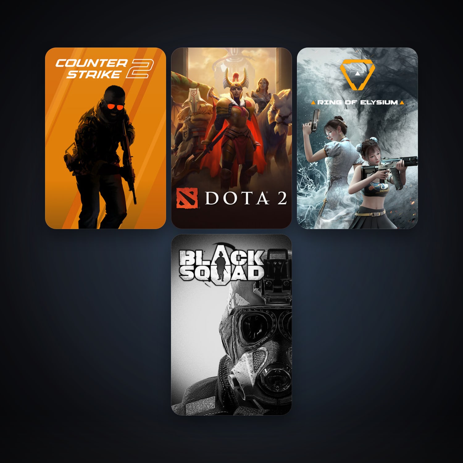 Dota 2 + CS2 Prime, 4 games, clean — HabibiAccounts