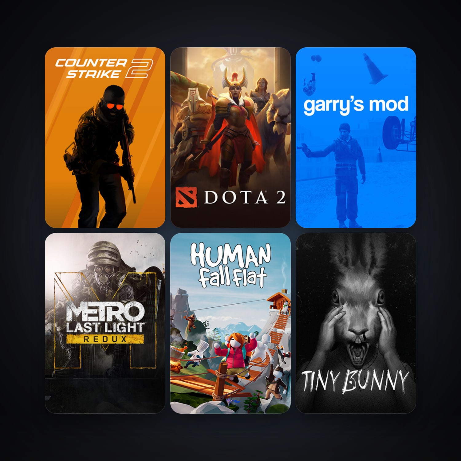 Left 4 Dead 2 + Dota 2, 31 games, clean — HabibiAccounts