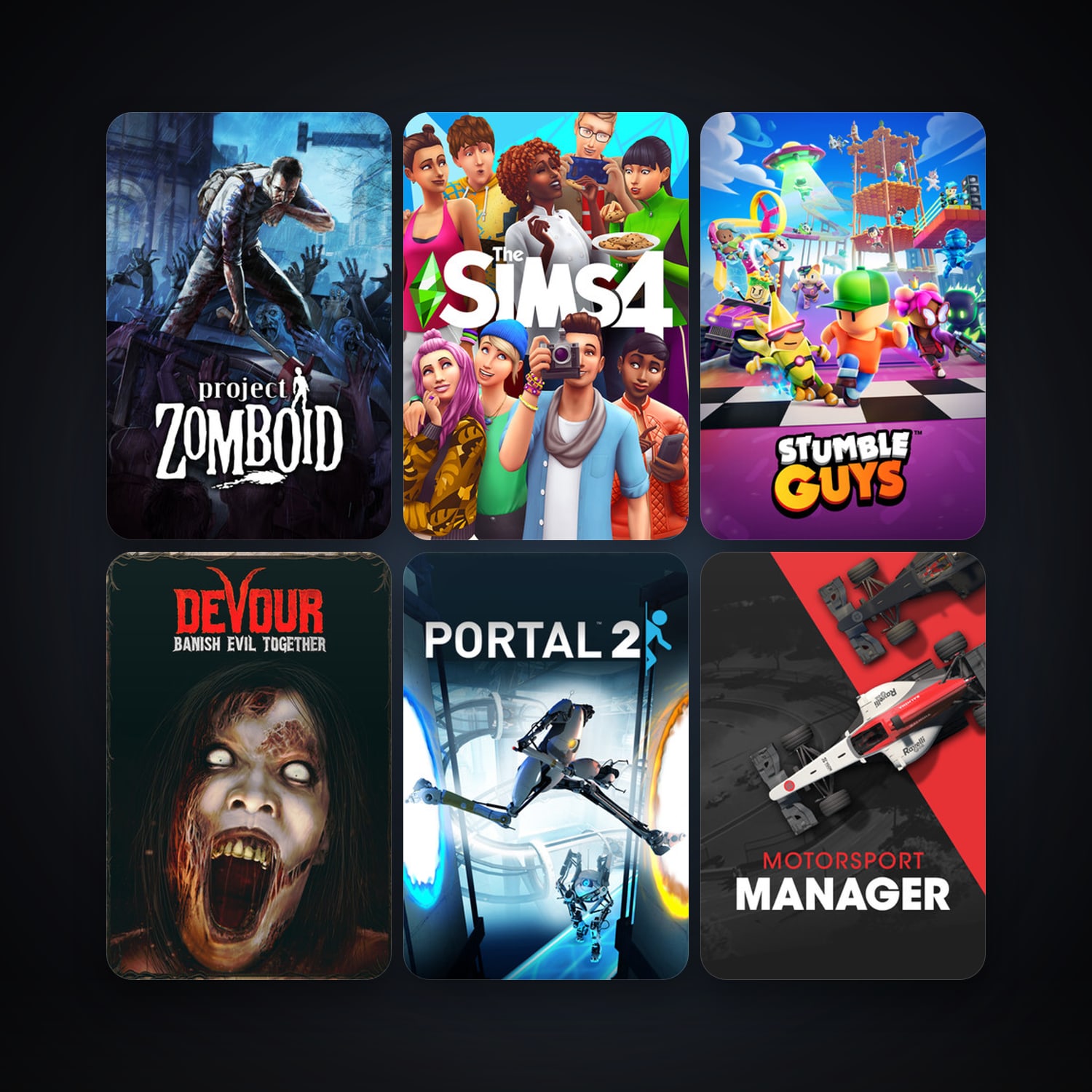 Left 4 Dead + Portal 2, 38 games, clean — HabibiAccounts