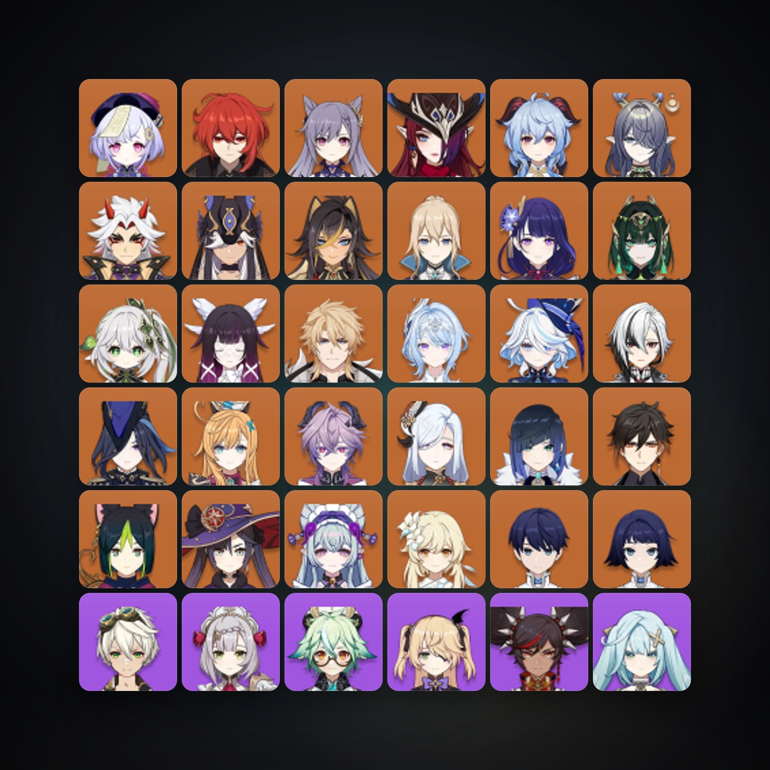 Genshin Impact | AR 59 | 79 Chars | 27× 5★ — Genshin / miHoYo Account — HabibiAccounts