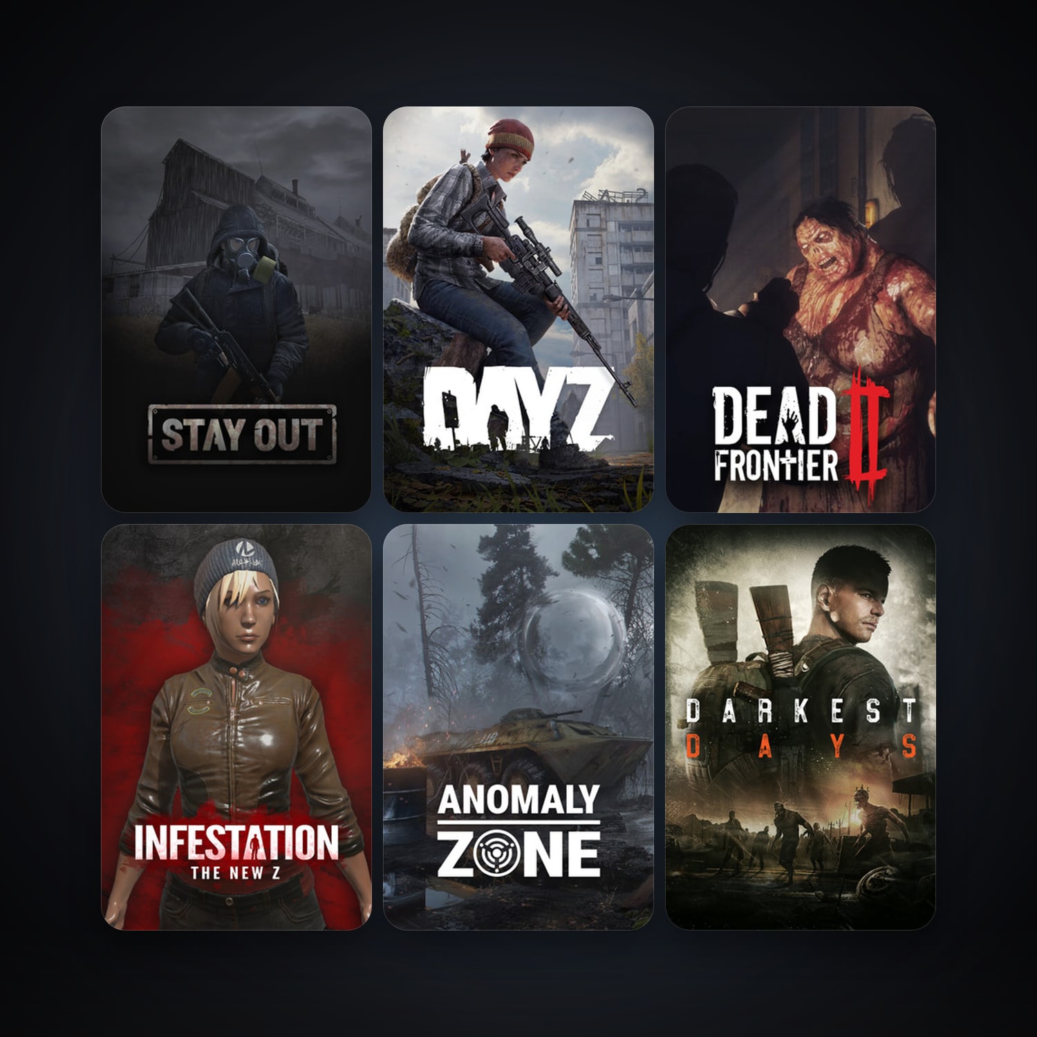 DayZ + Z1 Battle Royale, 28 games, clean — HabibiAccounts