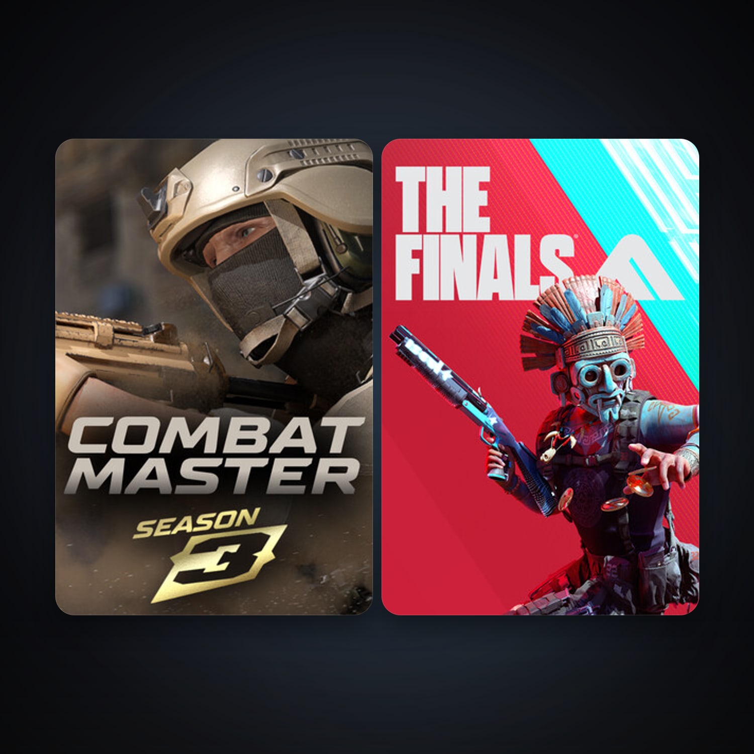 THE FINALS + Combat Master: Season 1, 4 games, clean — HabibiAccounts