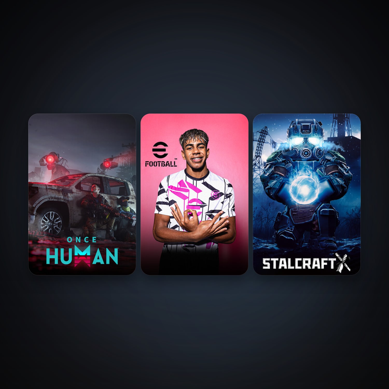 eFootball 2024 + STALZONE, 3 games, clean — HabibiAccounts