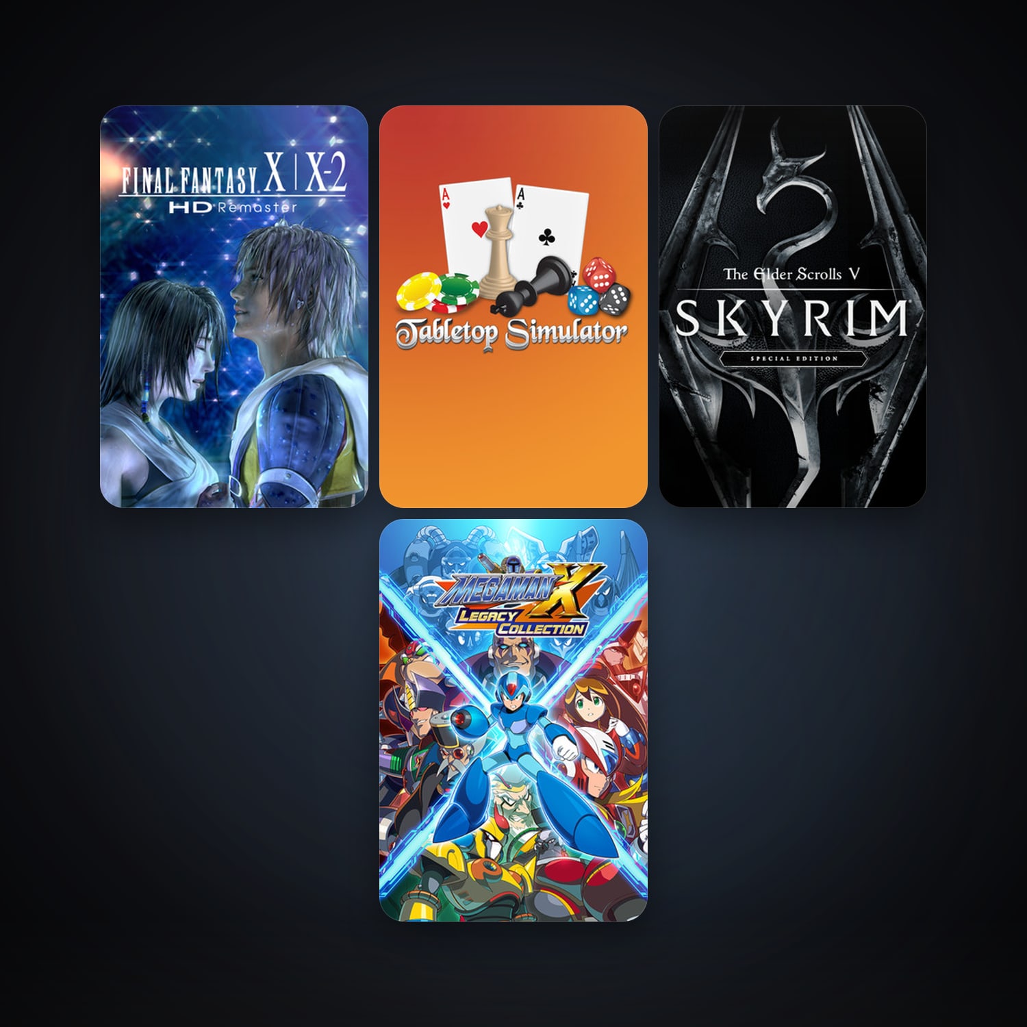 Tabletop Simulator + FINAL FANTASY X/X-2 HD Remaster, 5 games, clean — HabibiAccounts