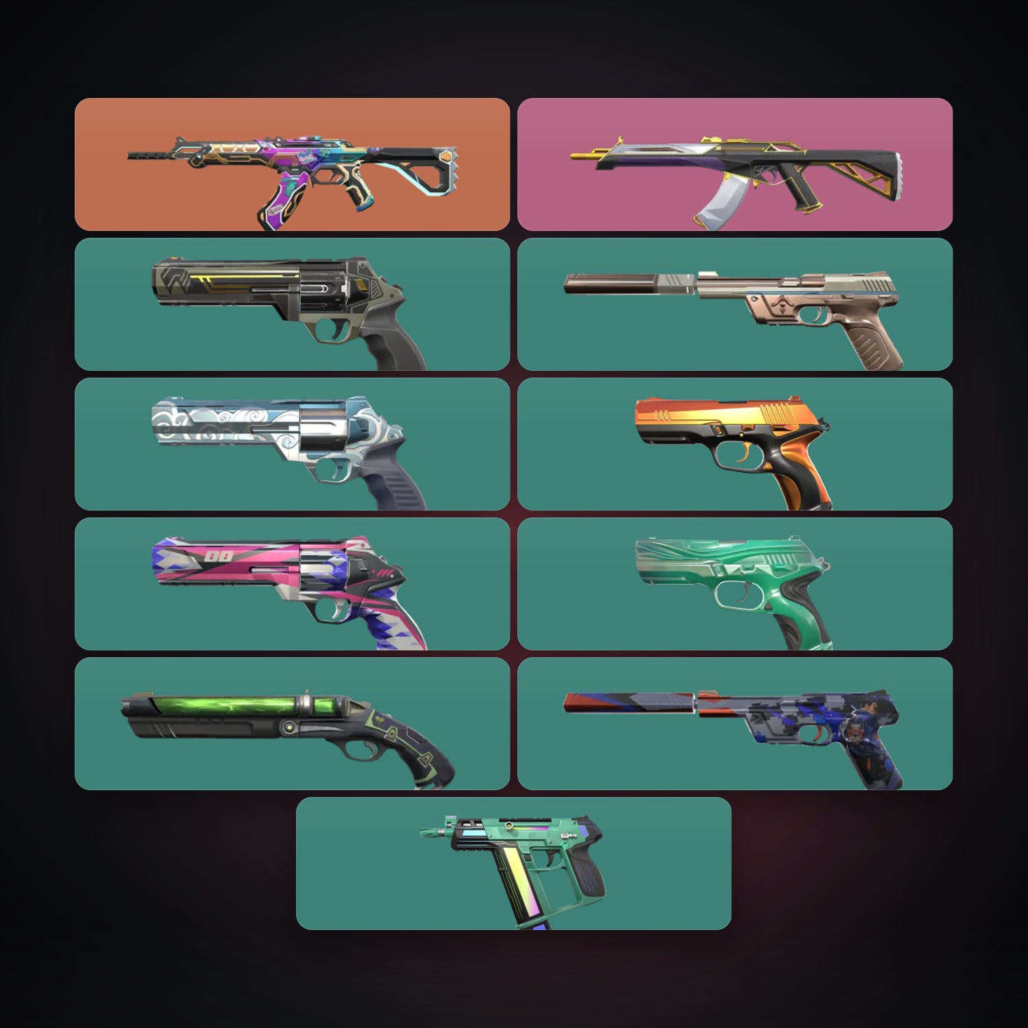 NA Iron 3 locker — 11 skins, lvl 182 — HabibiAccounts