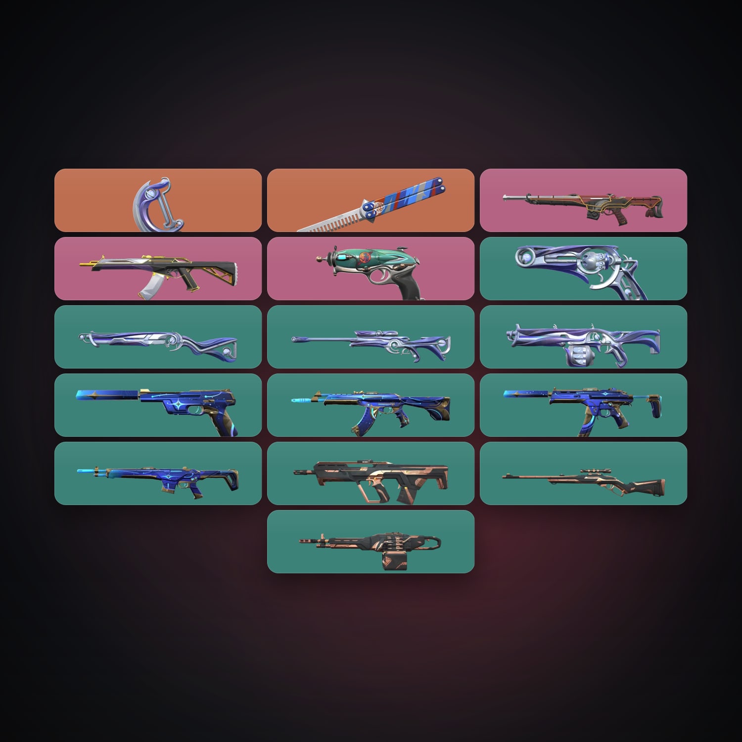 EU Iron 2 locker — 2 knives, 17 skins, lvl 39 — HabibiAccounts