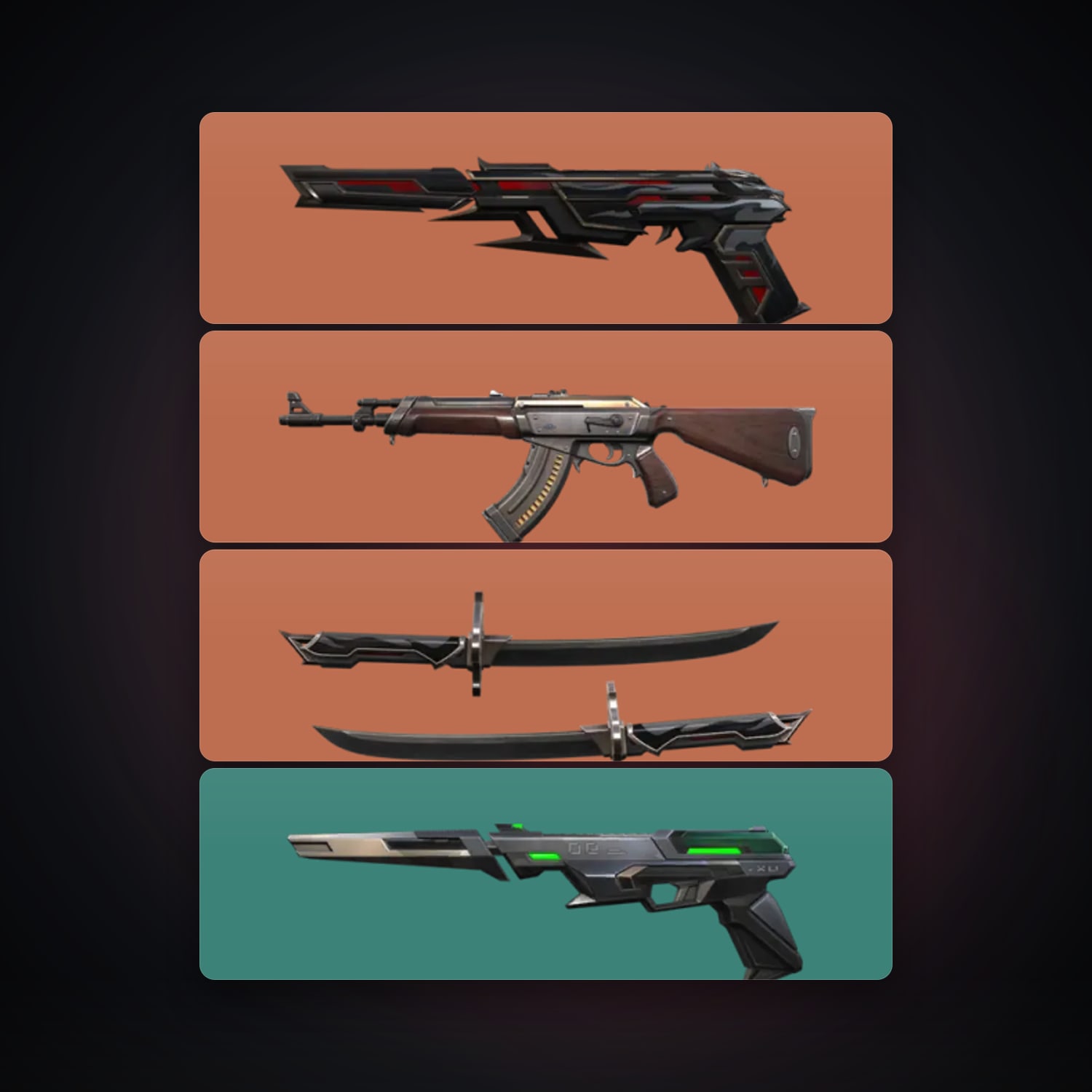 AP Plat 1 locker — 1 knives, 5 skins, lvl 95 — HabibiAccounts