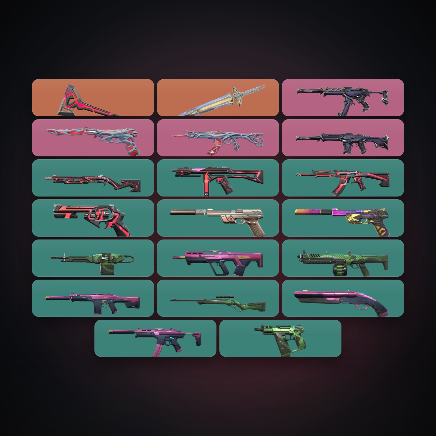 AP Silver 1 locker — 2 knives, 20 skins, lvl 132 — HabibiAccounts