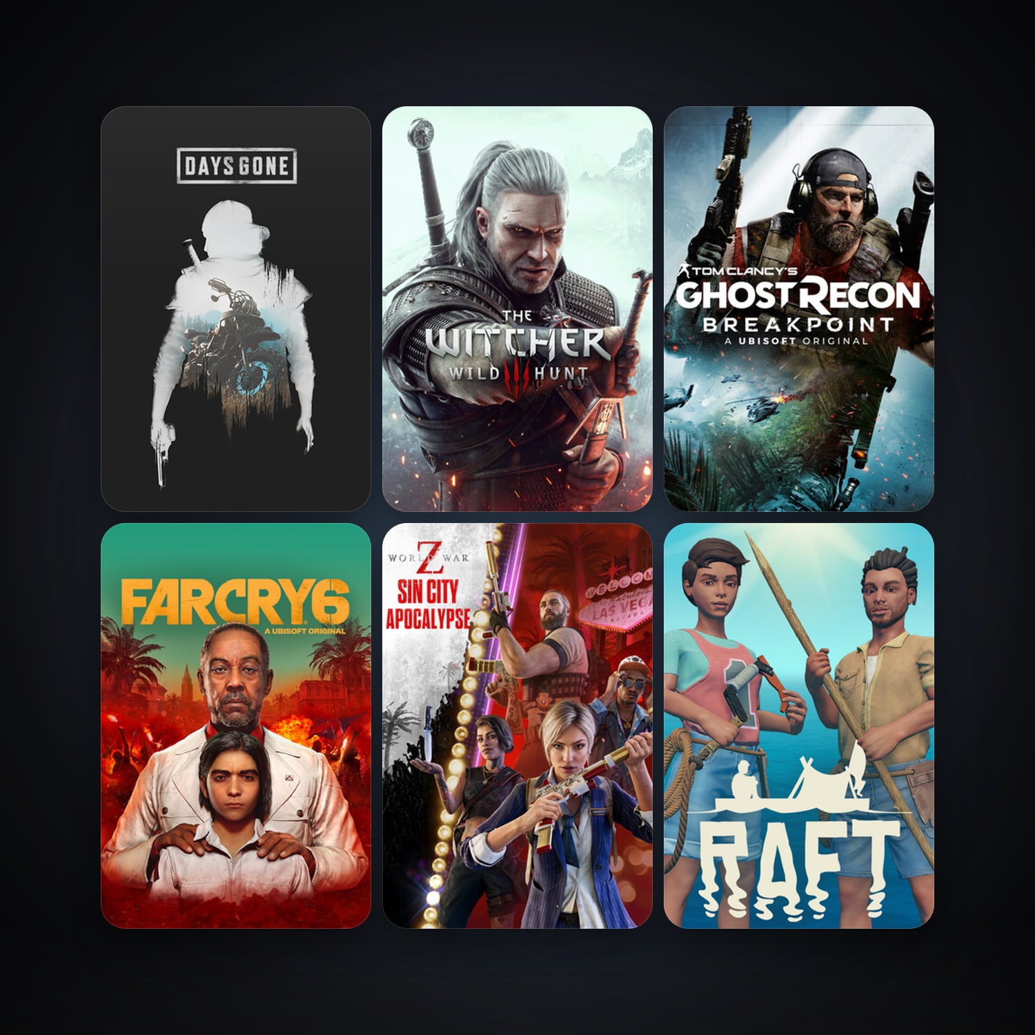 World of Goo + Far Cry 3, 37 games, clean — HabibiAccounts