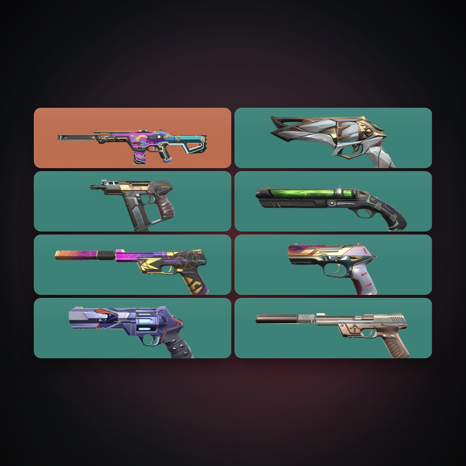 AP Silver 2 locker — 8 skins, lvl 178 — HabibiAccounts