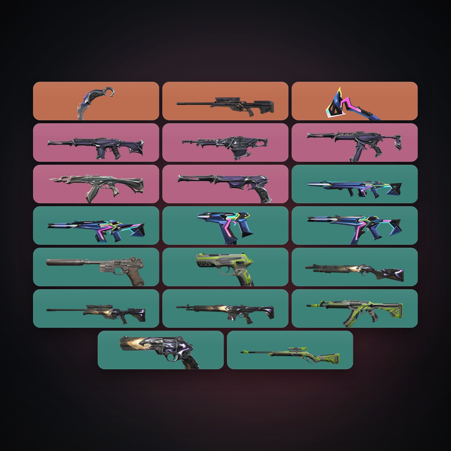 NA Gold 3 locker — 2 knives, 20 skins, lvl 39 — HabibiAccounts