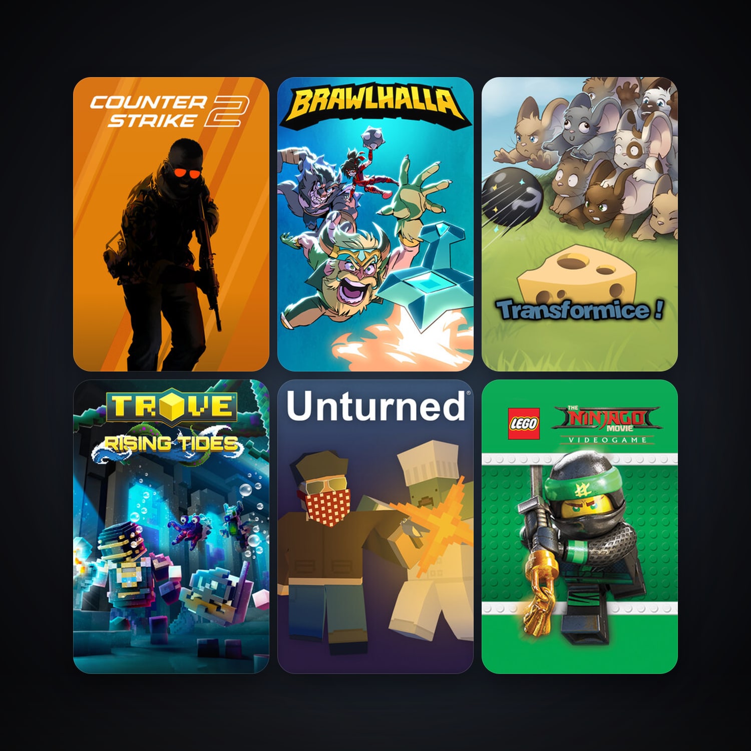 CS2 Prime + Brawlhalla, 8 games, clean — HabibiAccounts