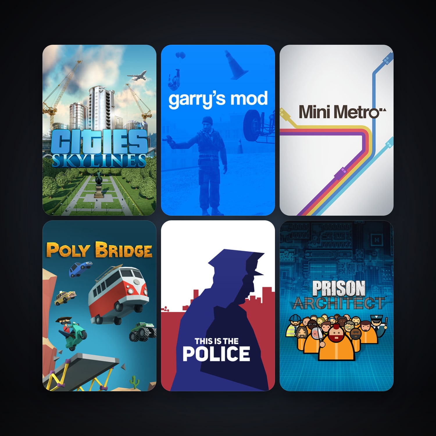 Garry's Mod + DiRT Showdown, 14 games, clean — HabibiAccounts