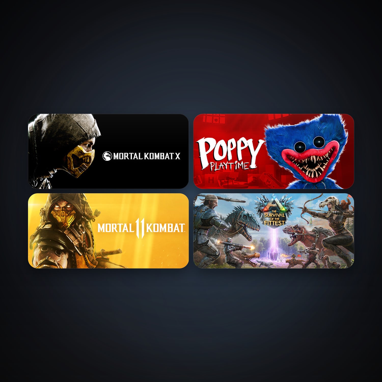 Injustice: Gods Among Us Ultimate Edition + Mortal Kombat X, 12 games, clean — HabibiAccounts