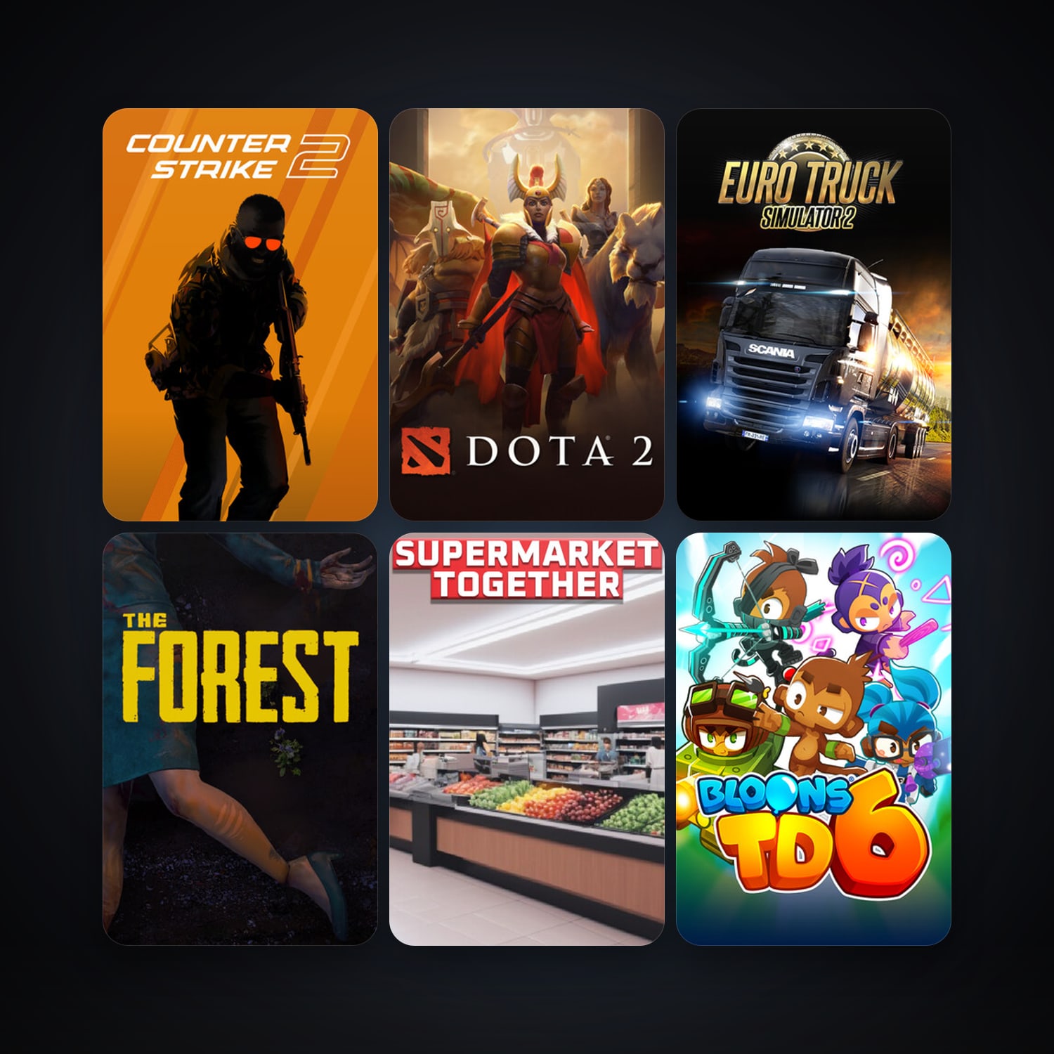 Dota 2 + Portal 2, 49 games, Steam 10, clean — HabibiAccounts