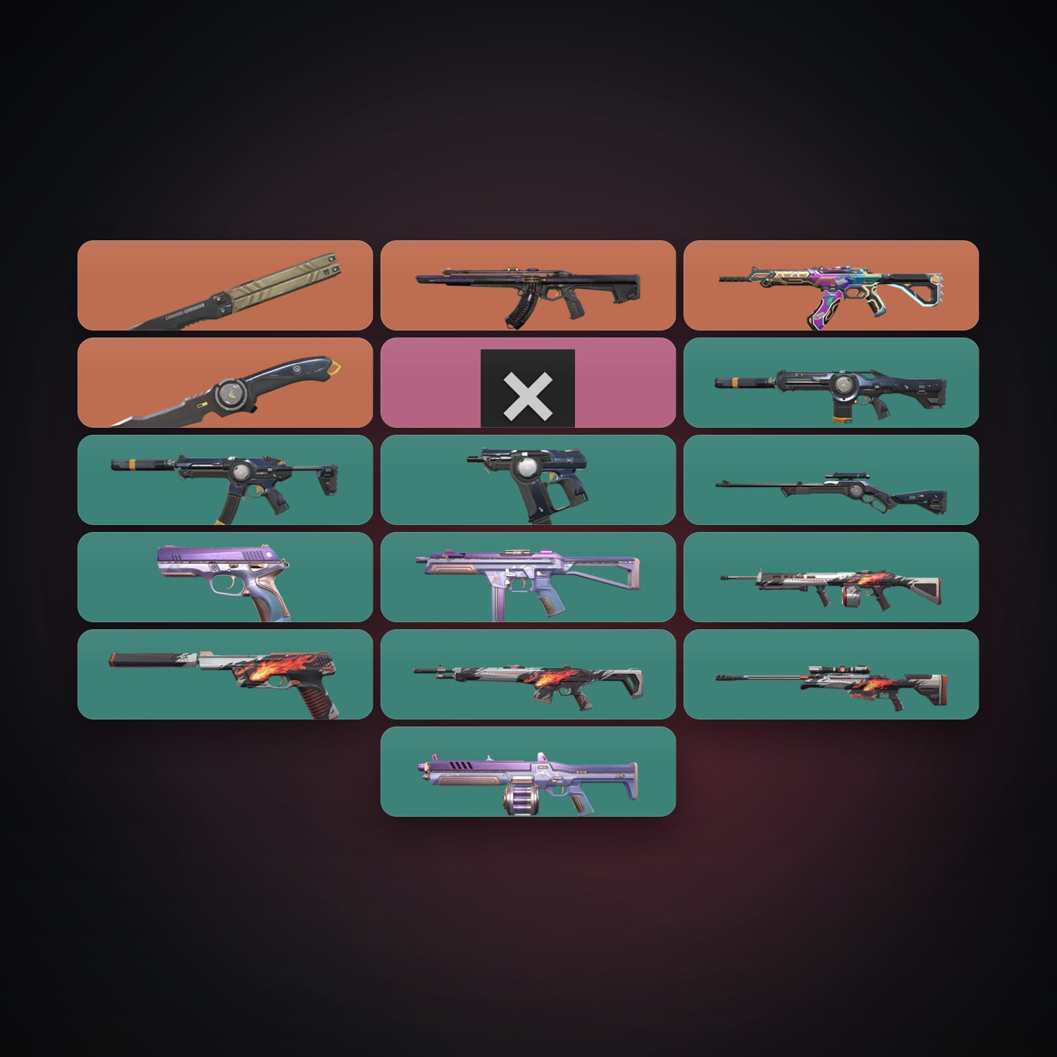 EU Bronze 2 locker — 2 knives, 17 skins, lvl 33 — HabibiAccounts