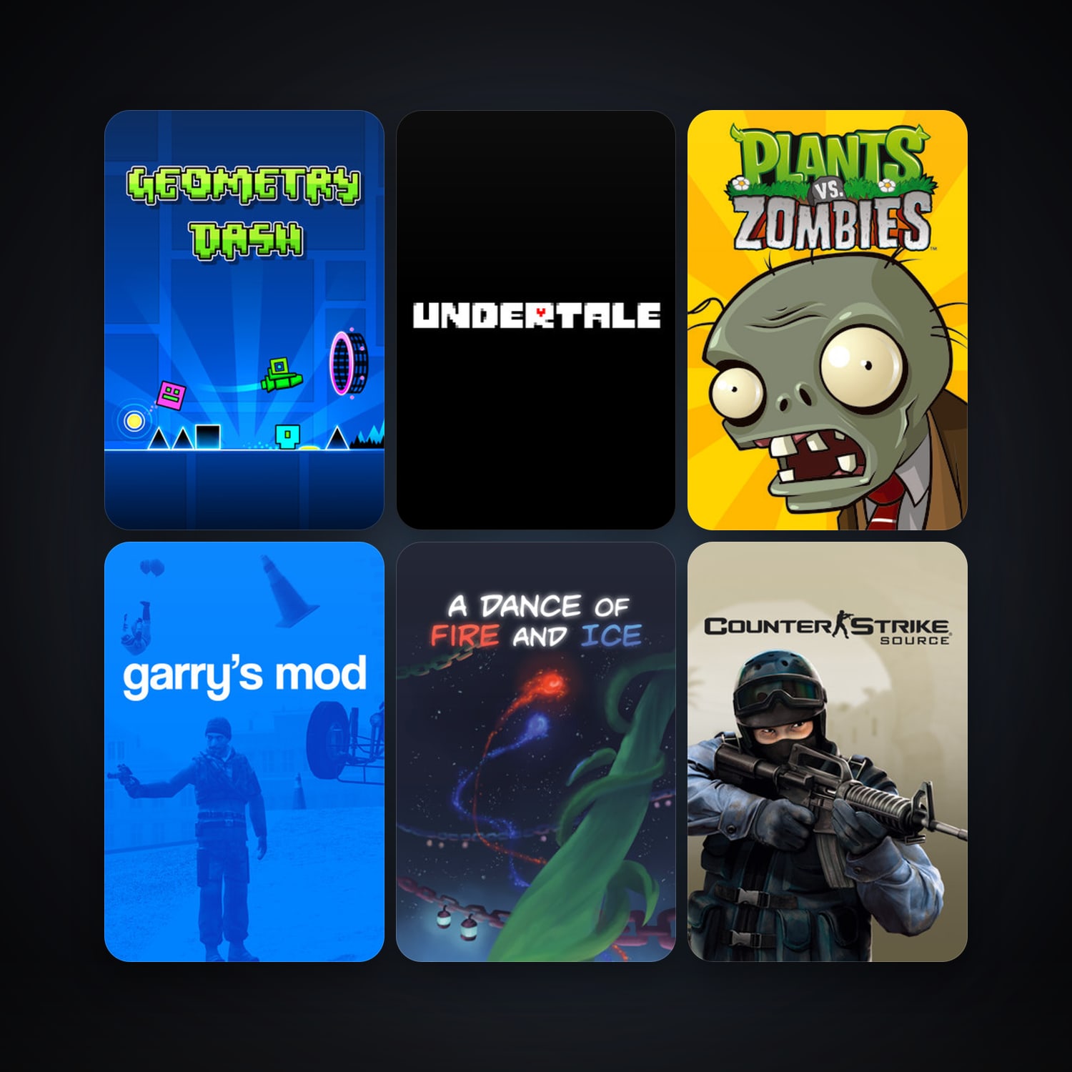 Counter-Strike: Source + Plants vs. Zombies GOTY Edition, 6 games, clean — HabibiAccounts