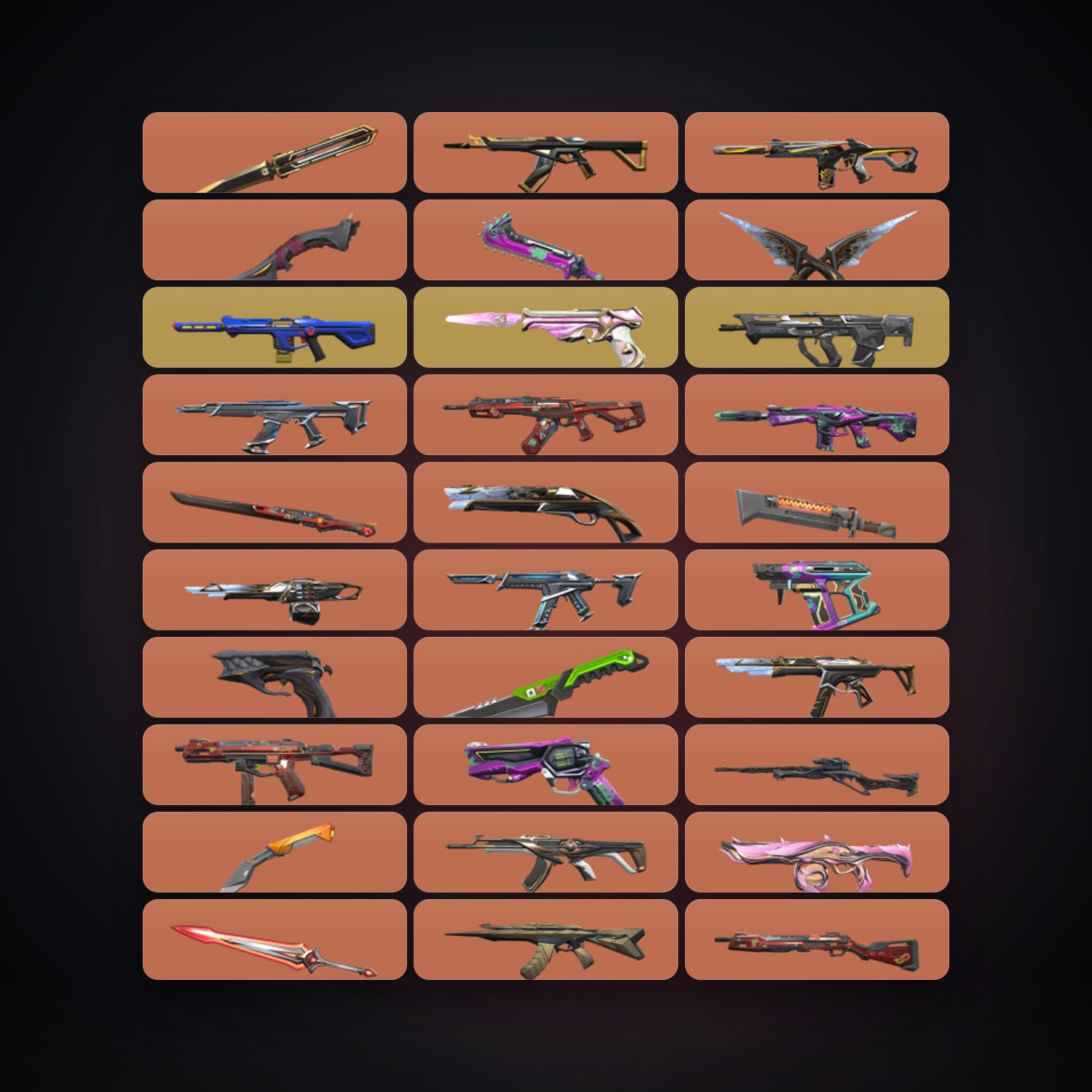 EU Silver 1 locker — 10 knives, 157 skins, lvl 182 — HabibiAccounts