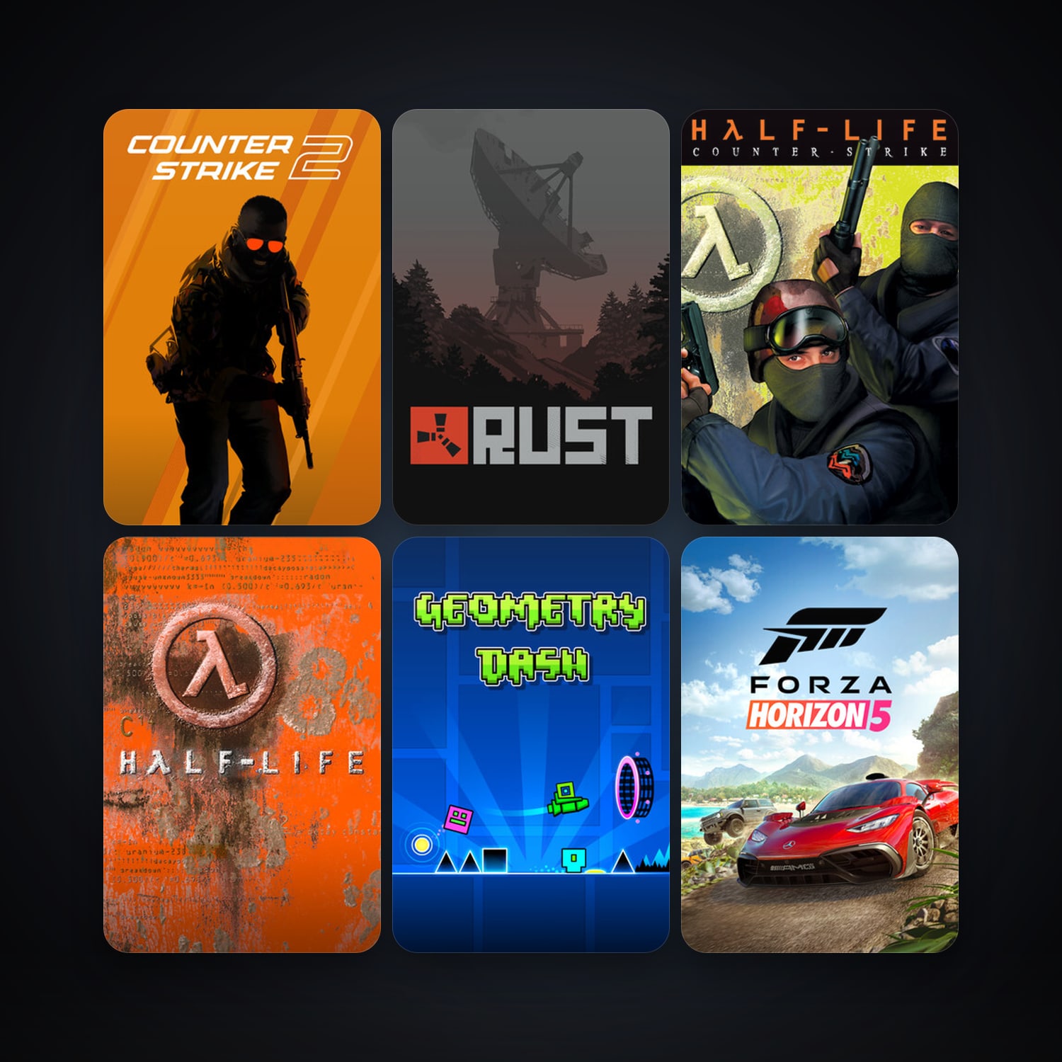Counter-Strike + Half-Life, 66 games, Steam 88, clean — HabibiAccounts