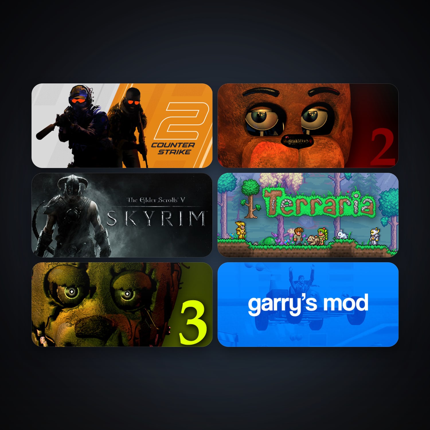 CS2 Prime + Garry's Mod, 7 games, clean — HabibiAccounts